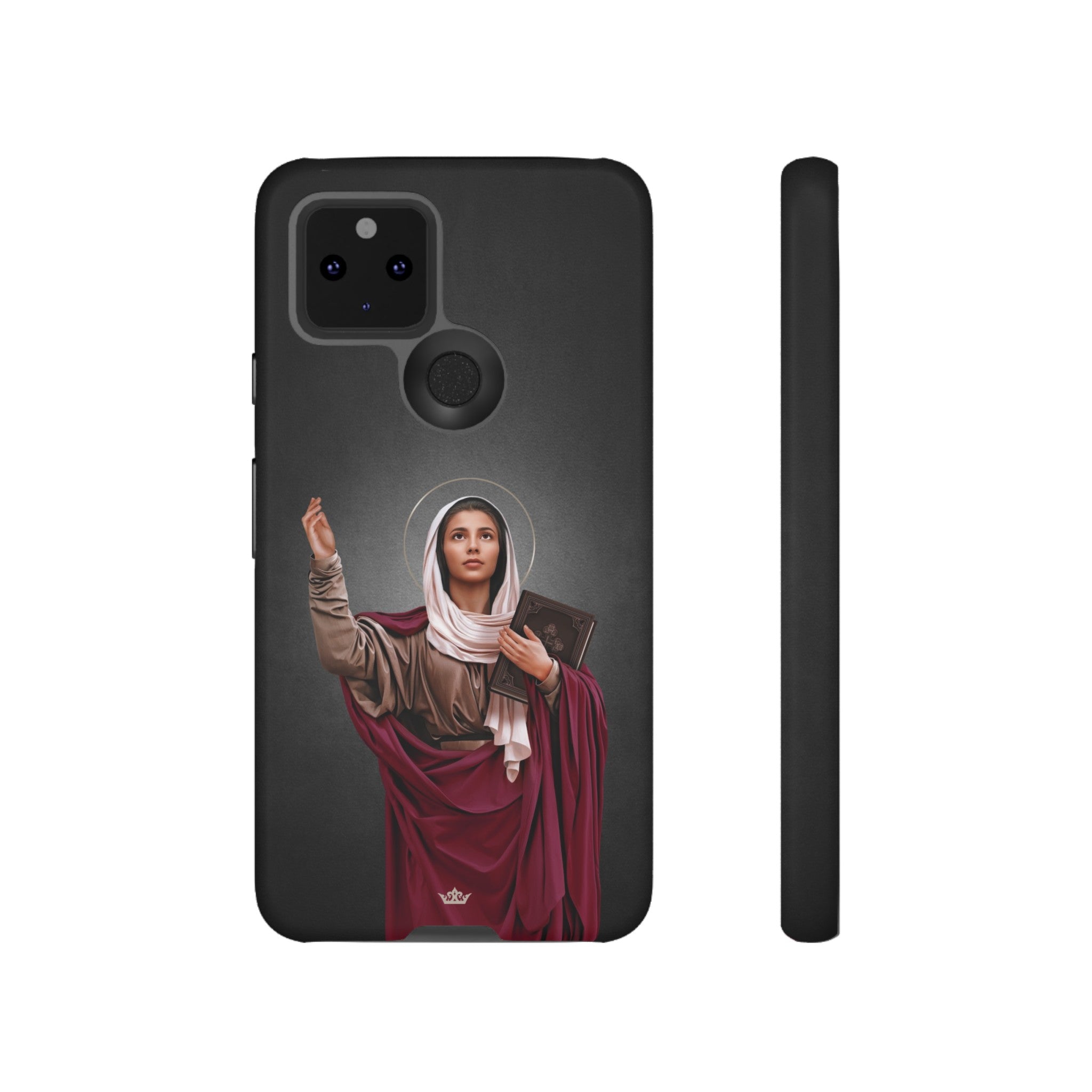 St. Monica Hard Phone Case (Dark)