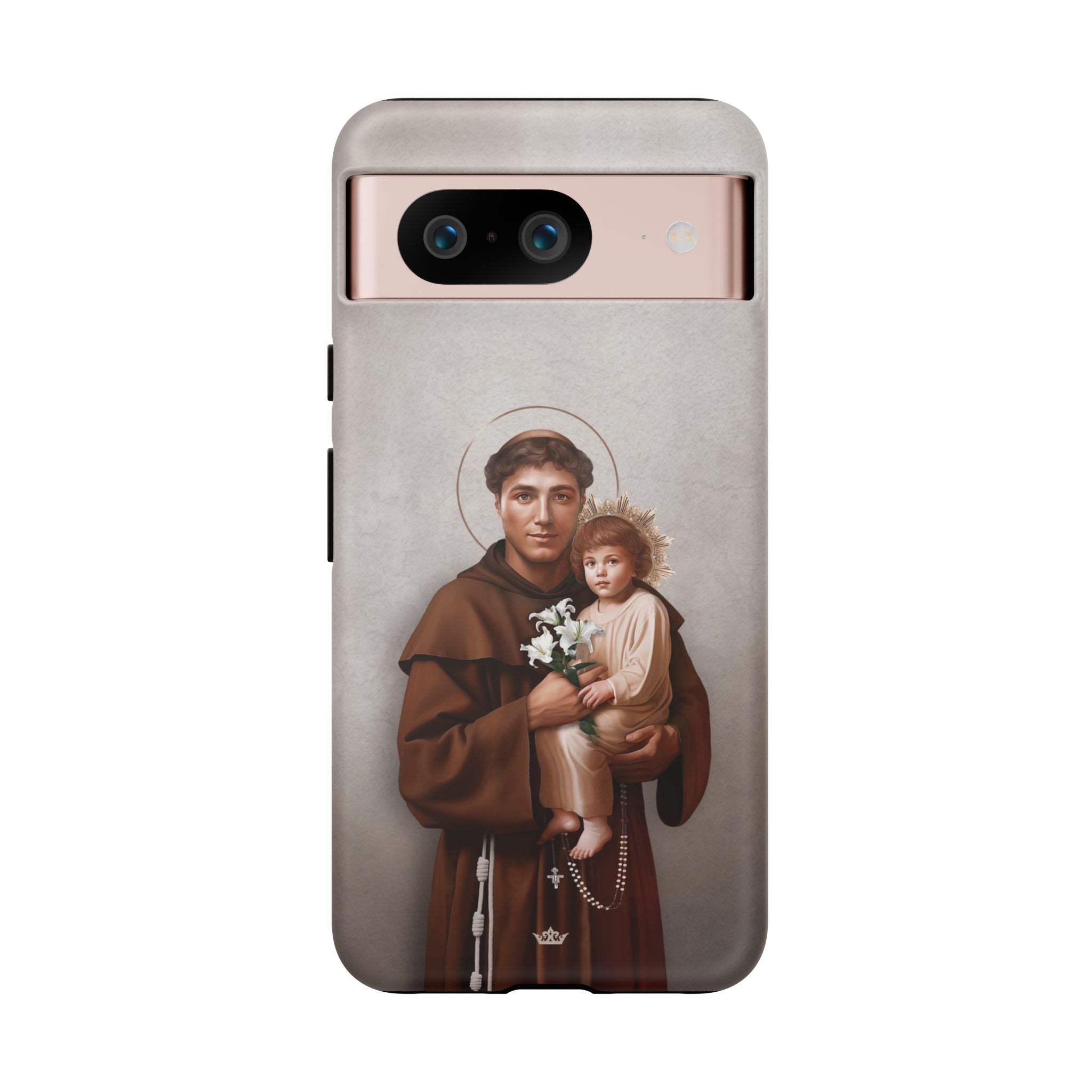 St. Anthony of Padua Hard Phone Case (Light)