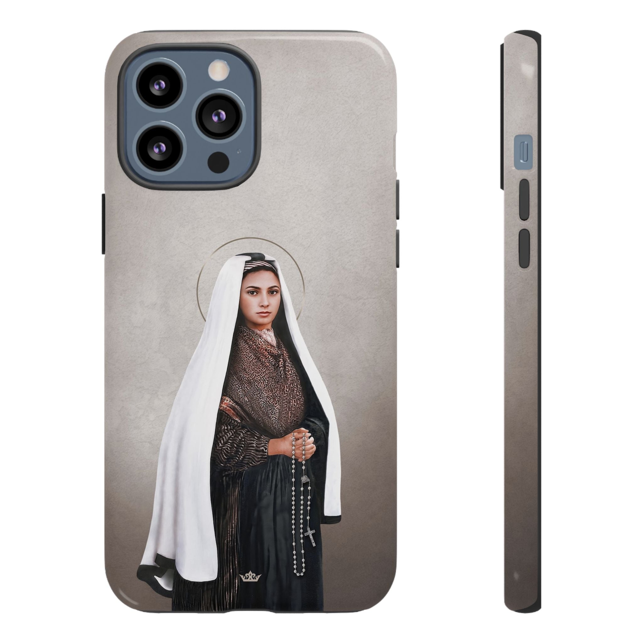 St. Bernadette Hard Phone Case (Light)