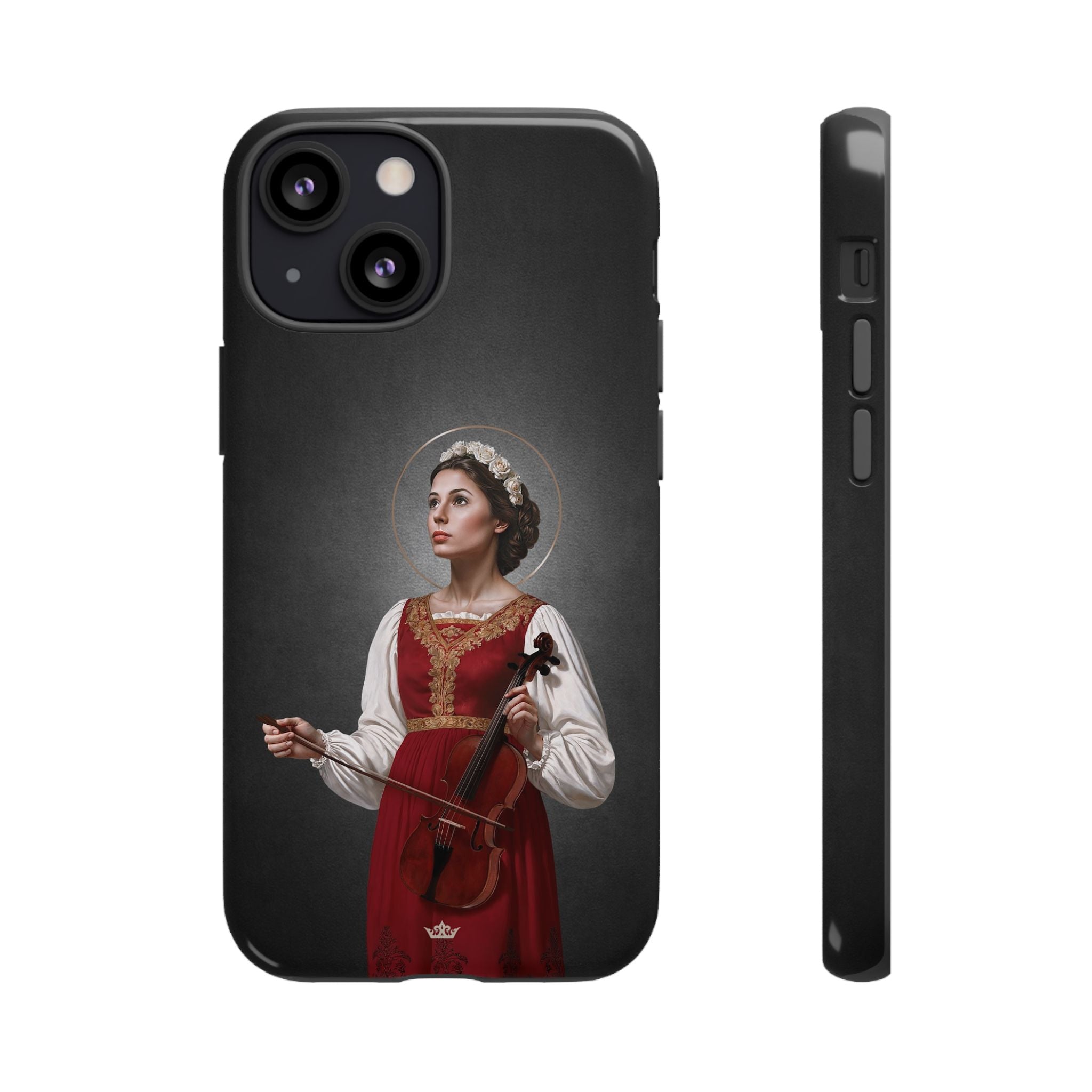 St. Cecilia Hard Phone Case (Dark)