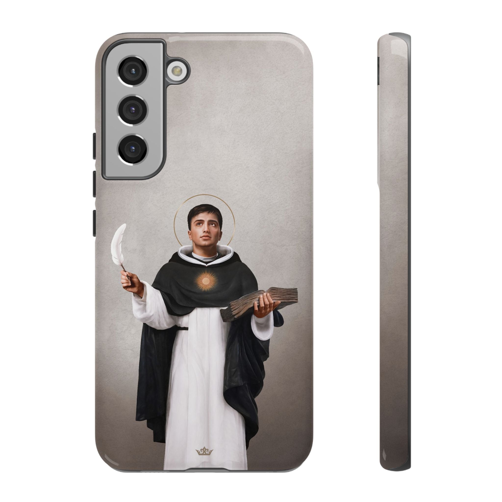 St. Thomas Aquinas Hard Phone Case (Light)