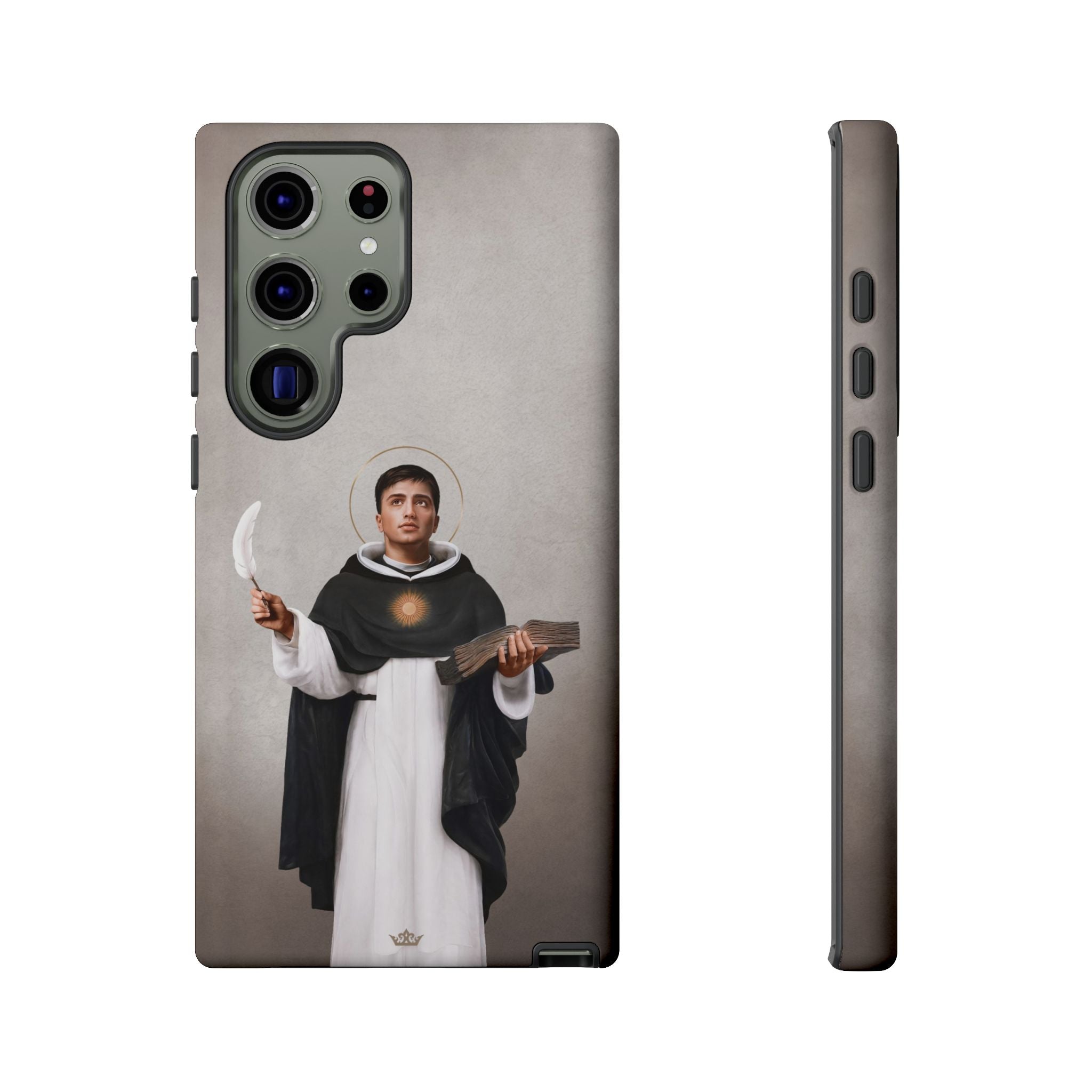 St. Thomas Aquinas Hard Phone Case (Light)