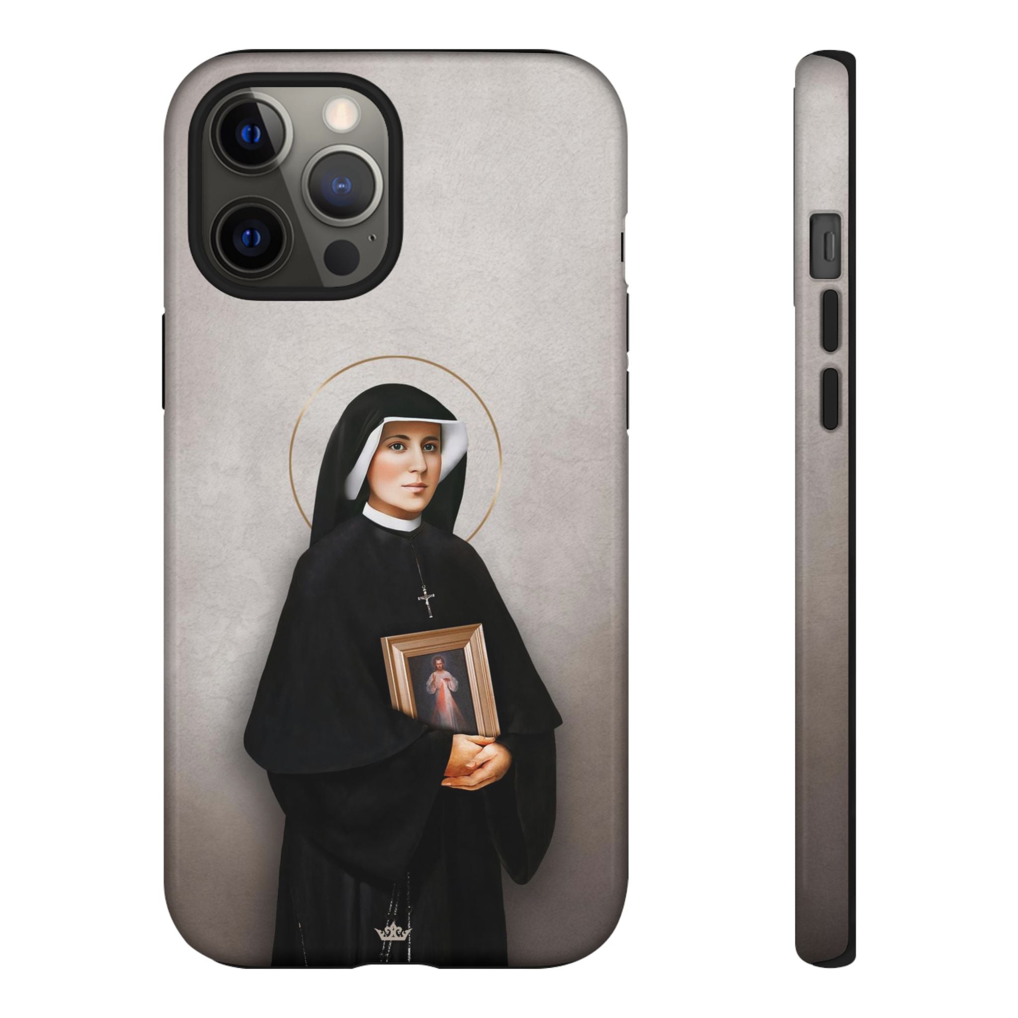 St. Faustina Hard Phone Case (Light)