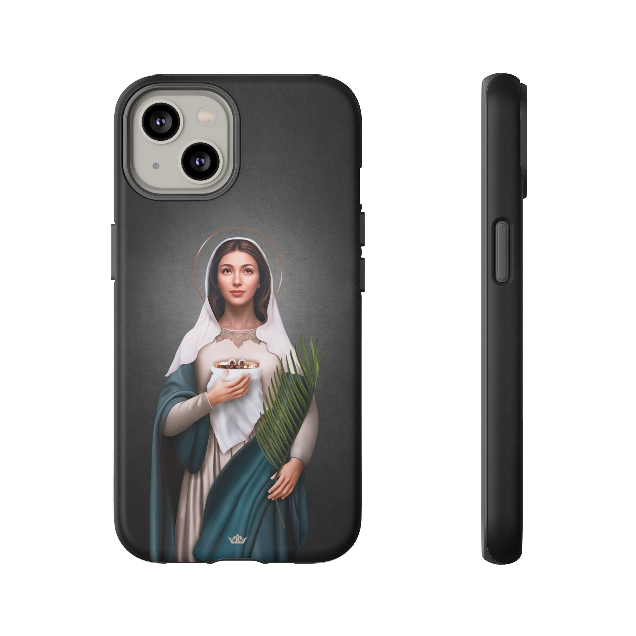 St. Lucy Hard Phone Case (Dark)