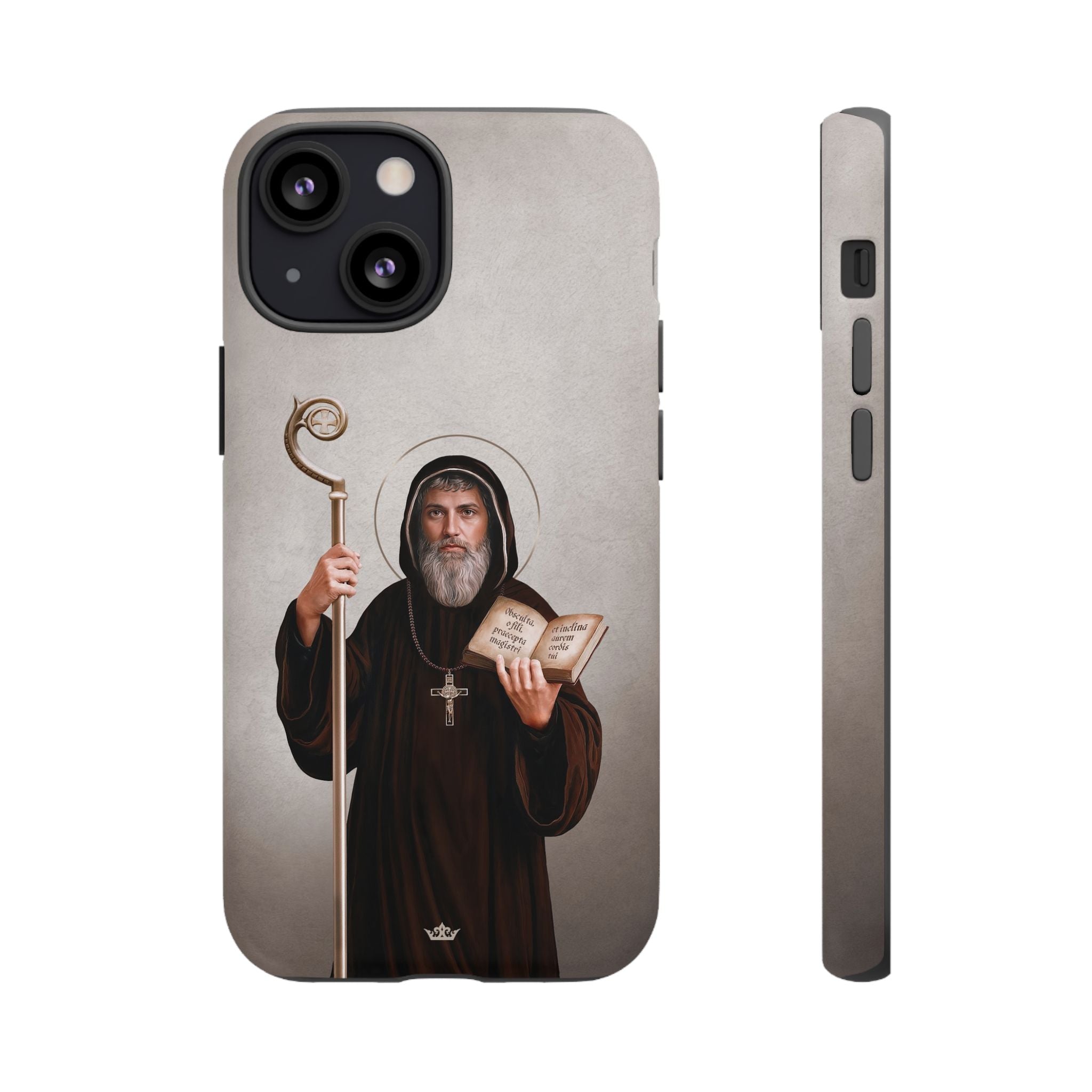 St. Benedict Hard Phone Case (Light)