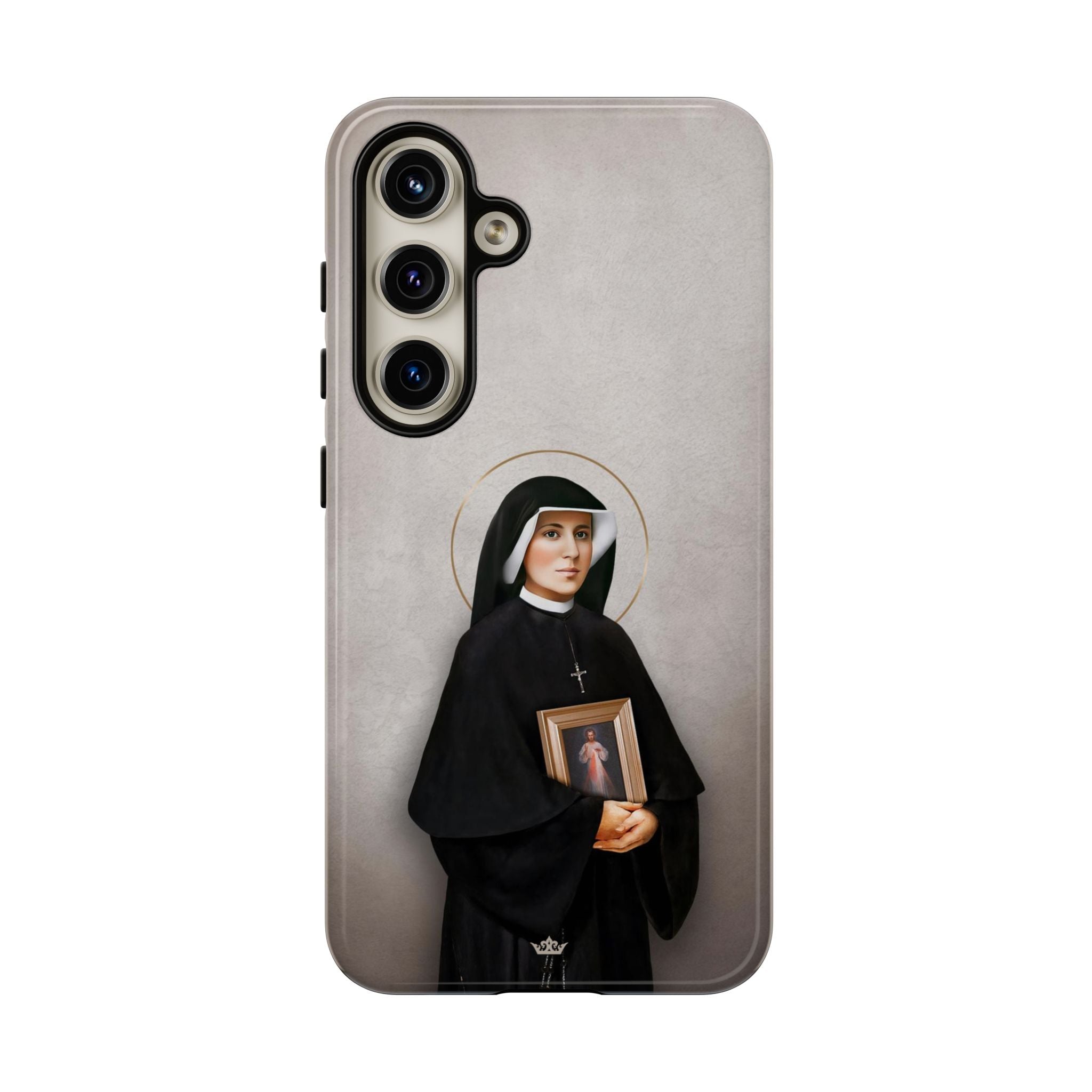 St. Faustina Hard Phone Case (Light)