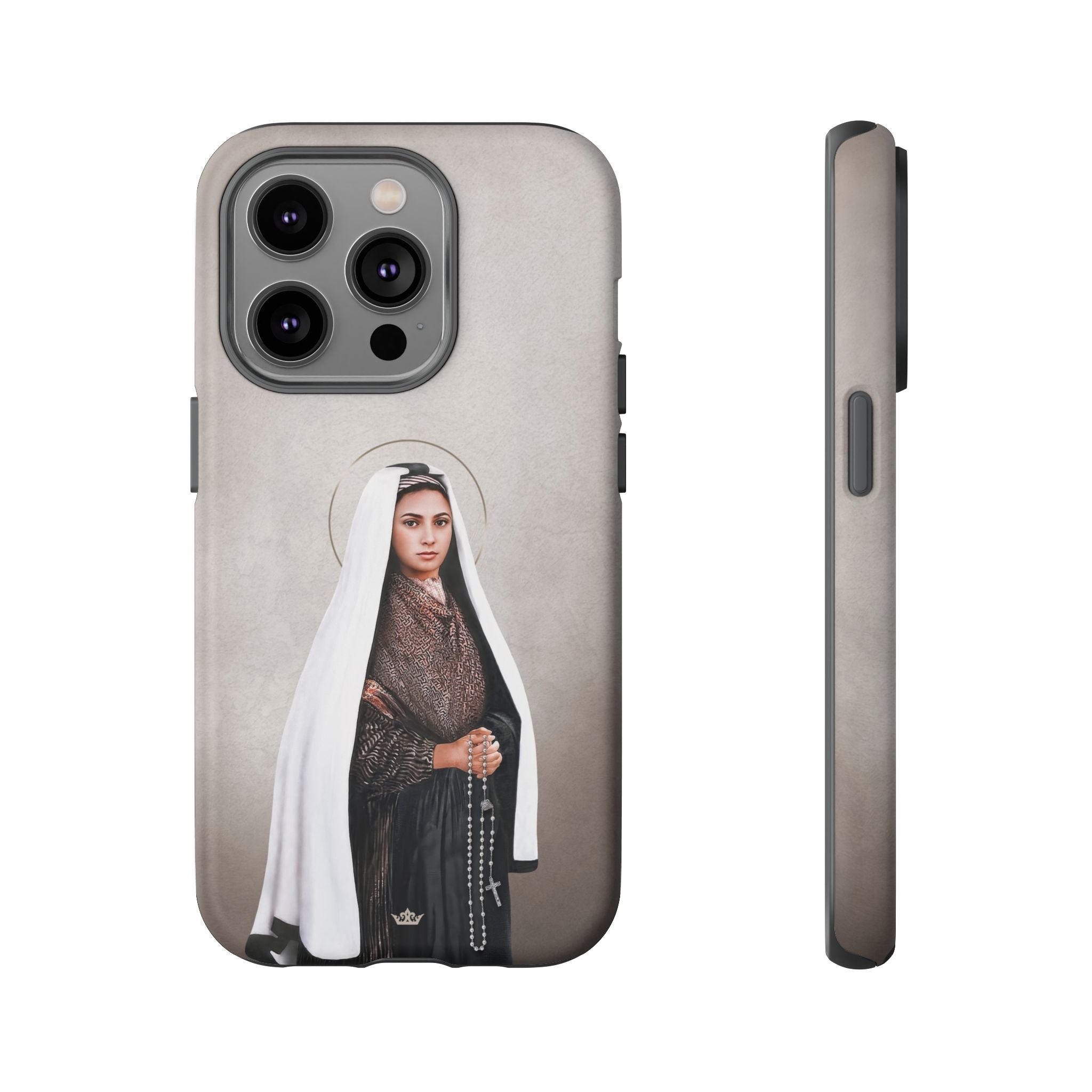 St. Bernadette Hard Phone Case (Light)