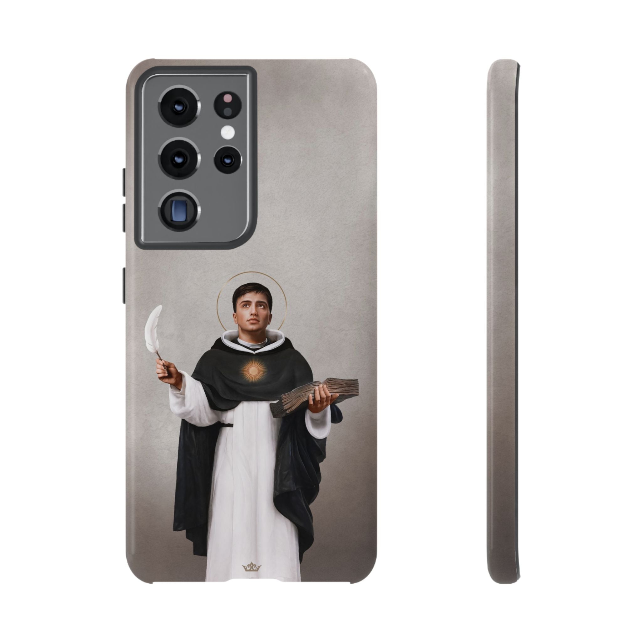 St. Thomas Aquinas Hard Phone Case (Light)