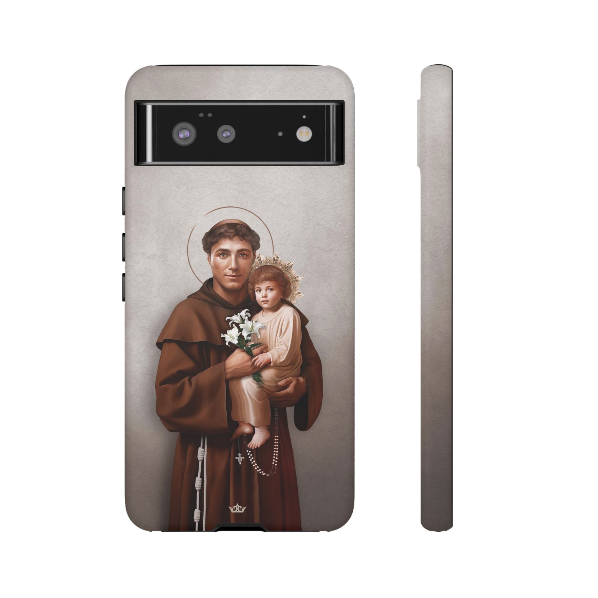 St. Anthony of Padua Hard Phone Case (Light)