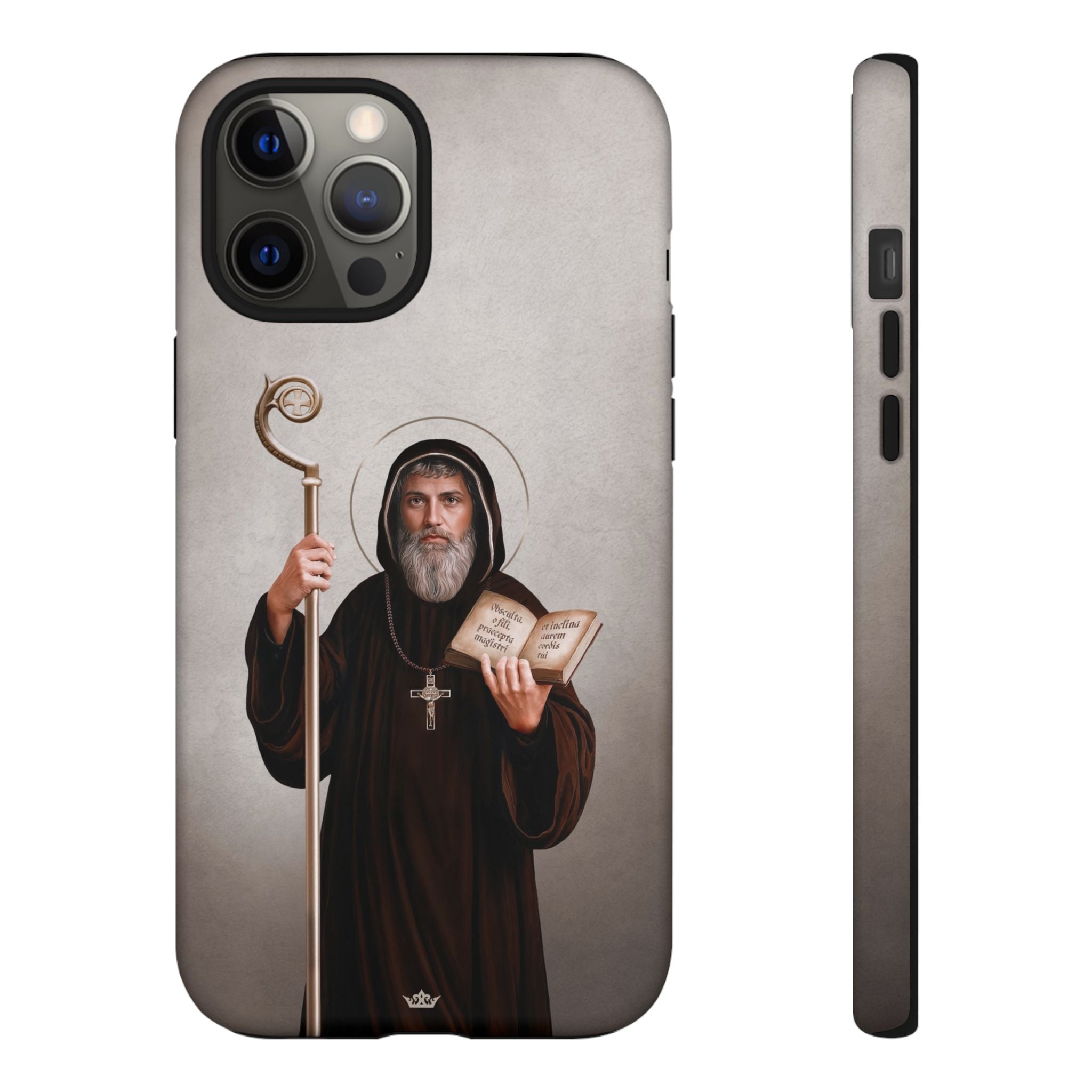 St. Benedict Hard Phone Case (Light)