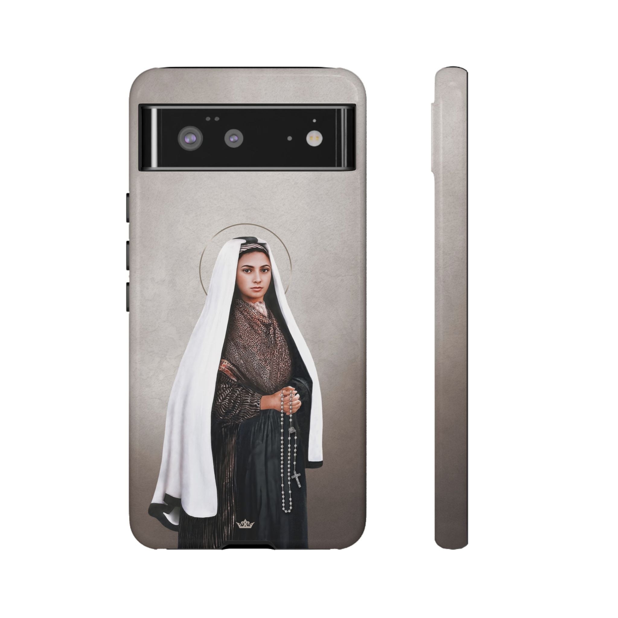 St. Bernadette Hard Phone Case (Light)