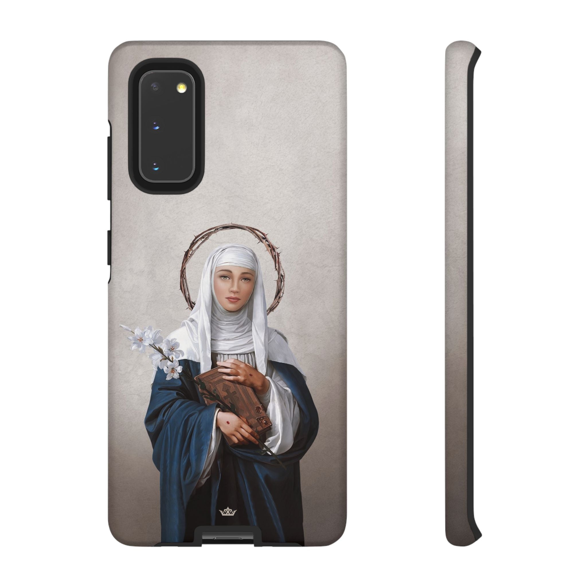 St. Catherine of Siena Hard Phone Case (Light)