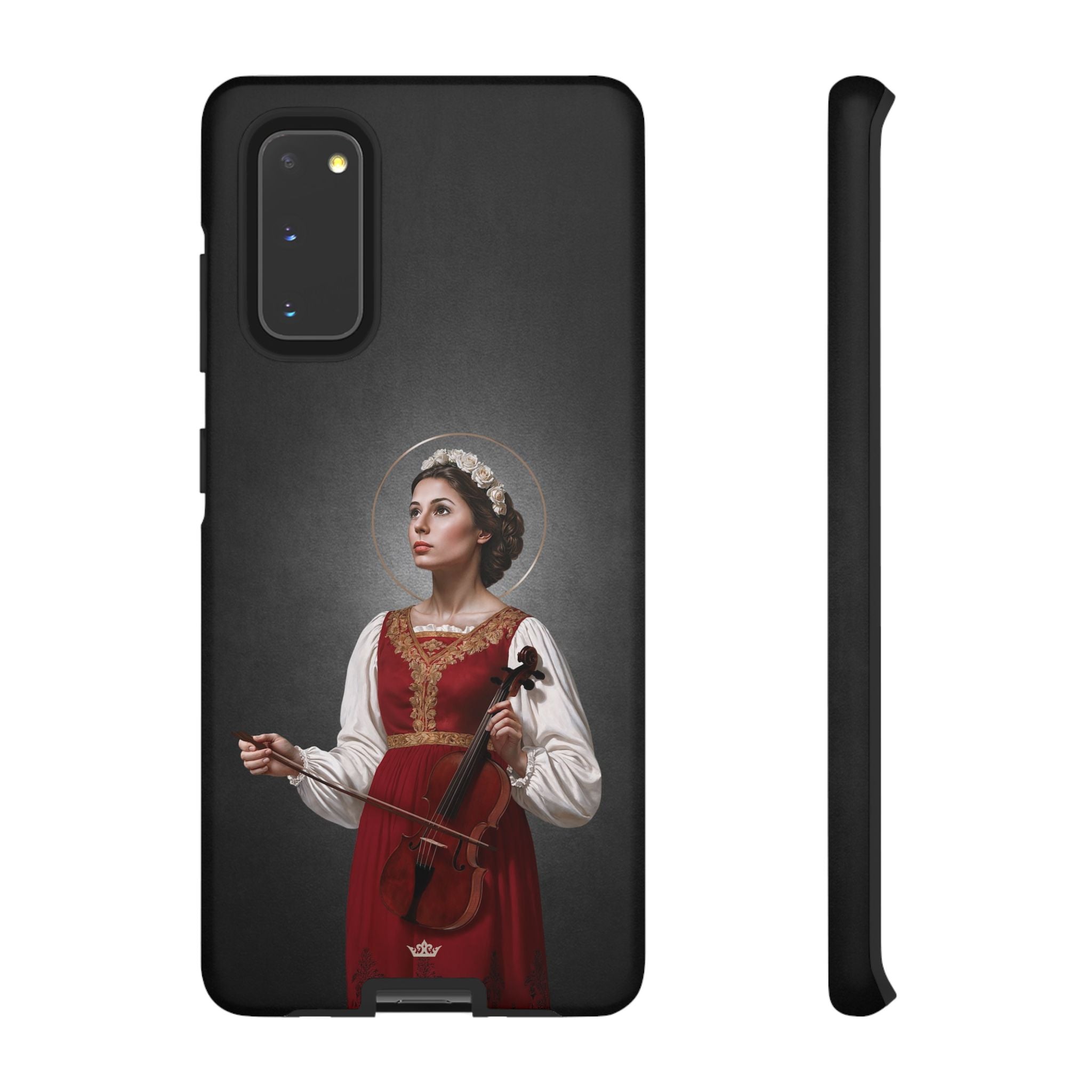 St. Cecilia Hard Phone Case (Dark)