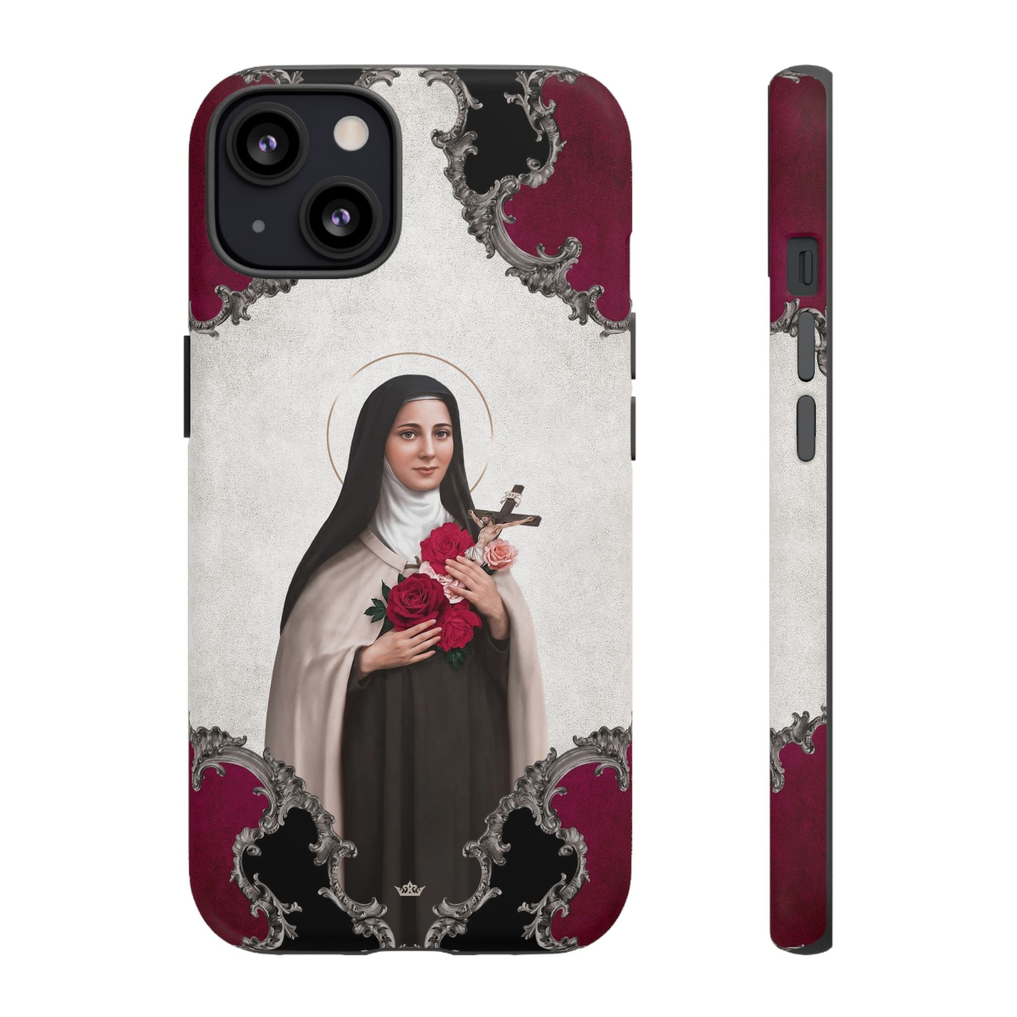 St. Therese of Lisieux Hard Phone Case (Baroque)