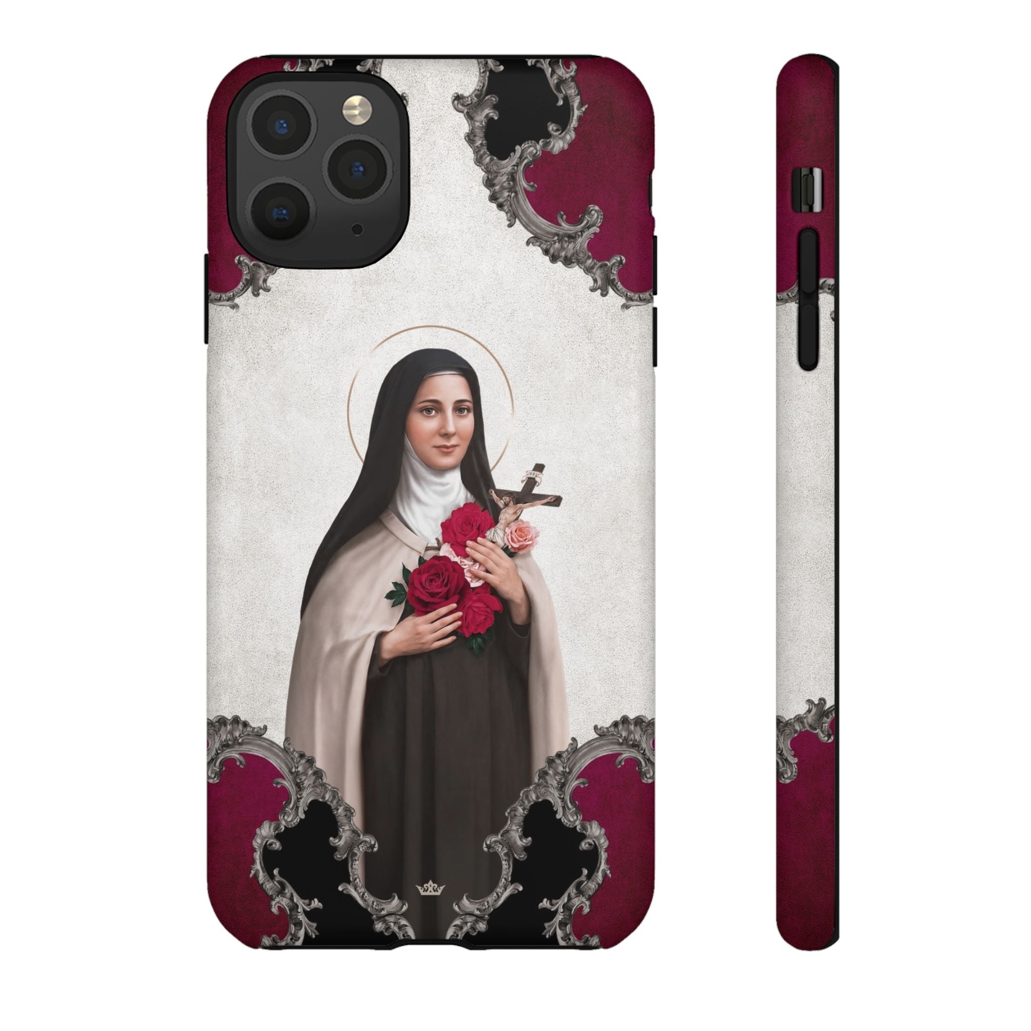 St. Therese of Lisieux Hard Phone Case (Baroque)