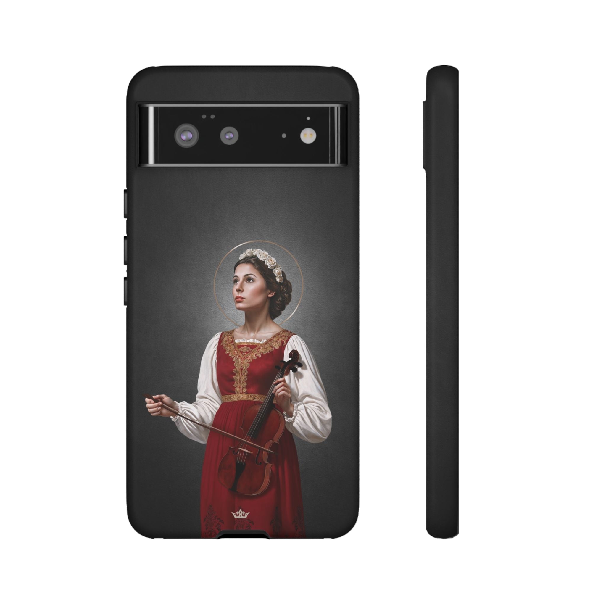 St. Cecilia Hard Phone Case (Dark)