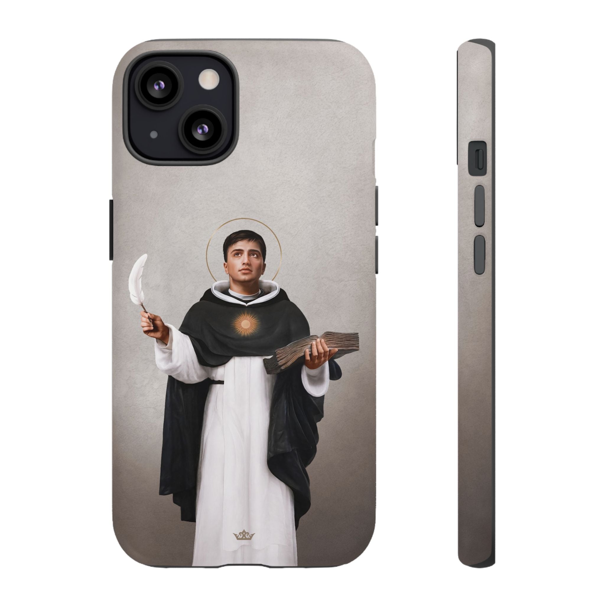 St. Thomas Aquinas Hard Phone Case (Light)