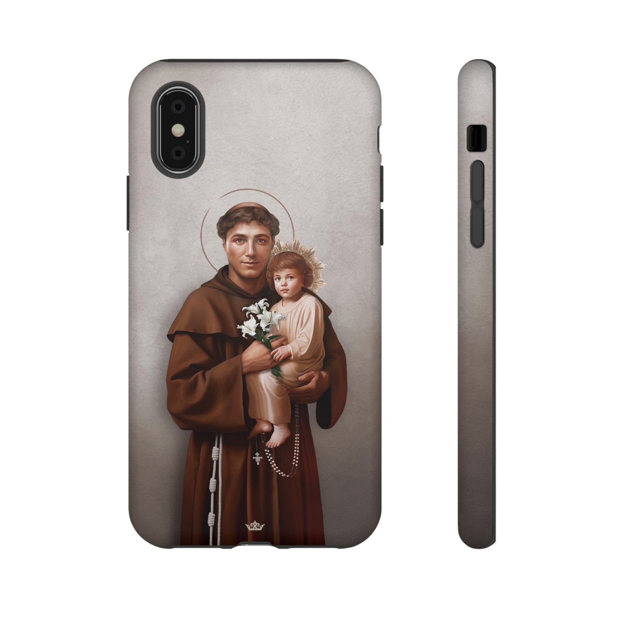 St. Anthony of Padua Hard Phone Case (Light)