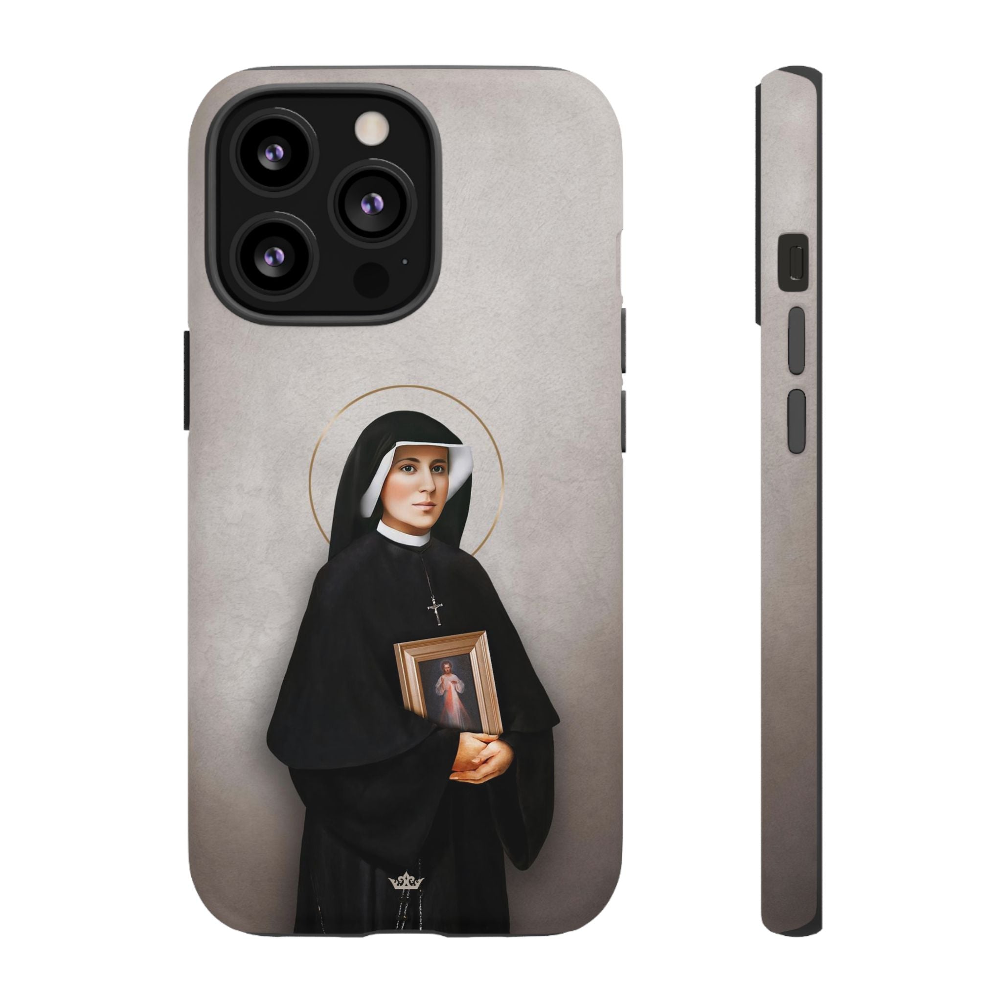 St. Faustina Hard Phone Case (Light)