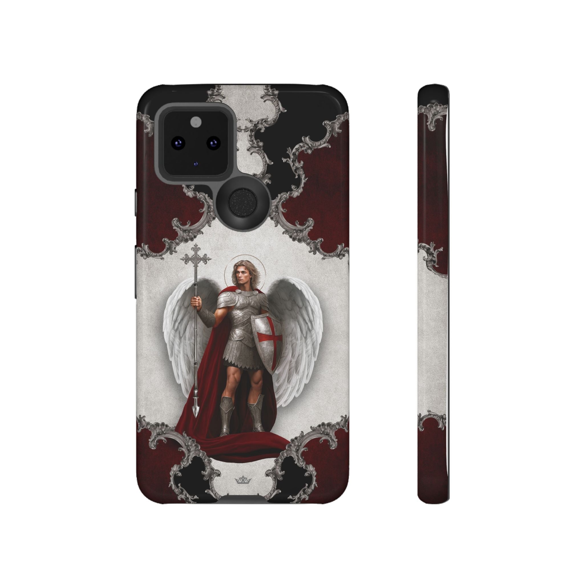 St. Michael the Archangel Victorious Hard Phone Case (Baroque)