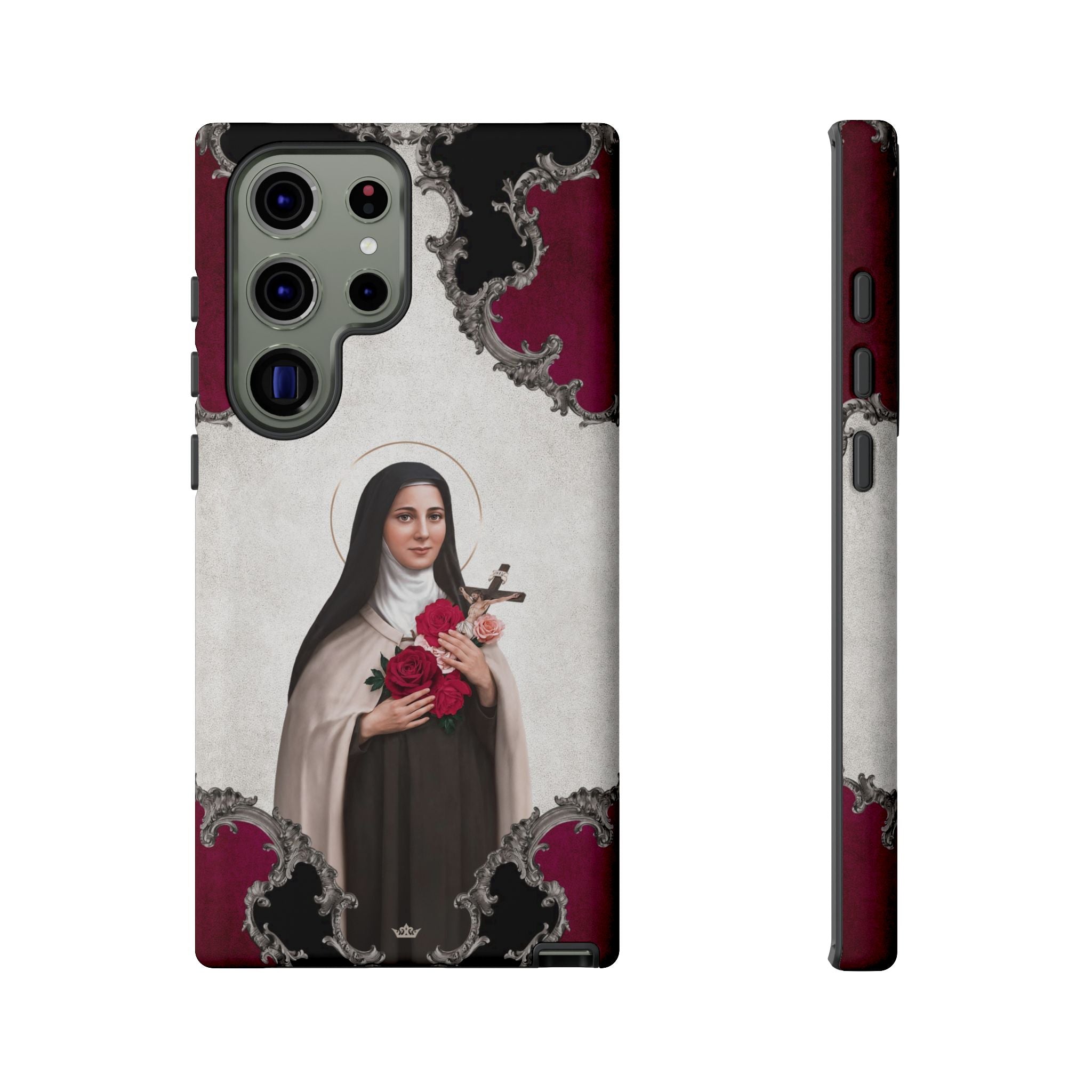 St. Therese of Lisieux Hard Phone Case (Baroque)