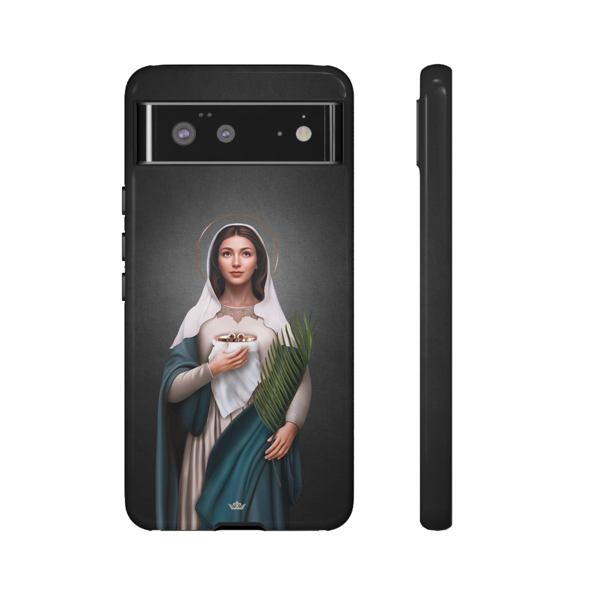 St. Lucy Hard Phone Case (Dark)