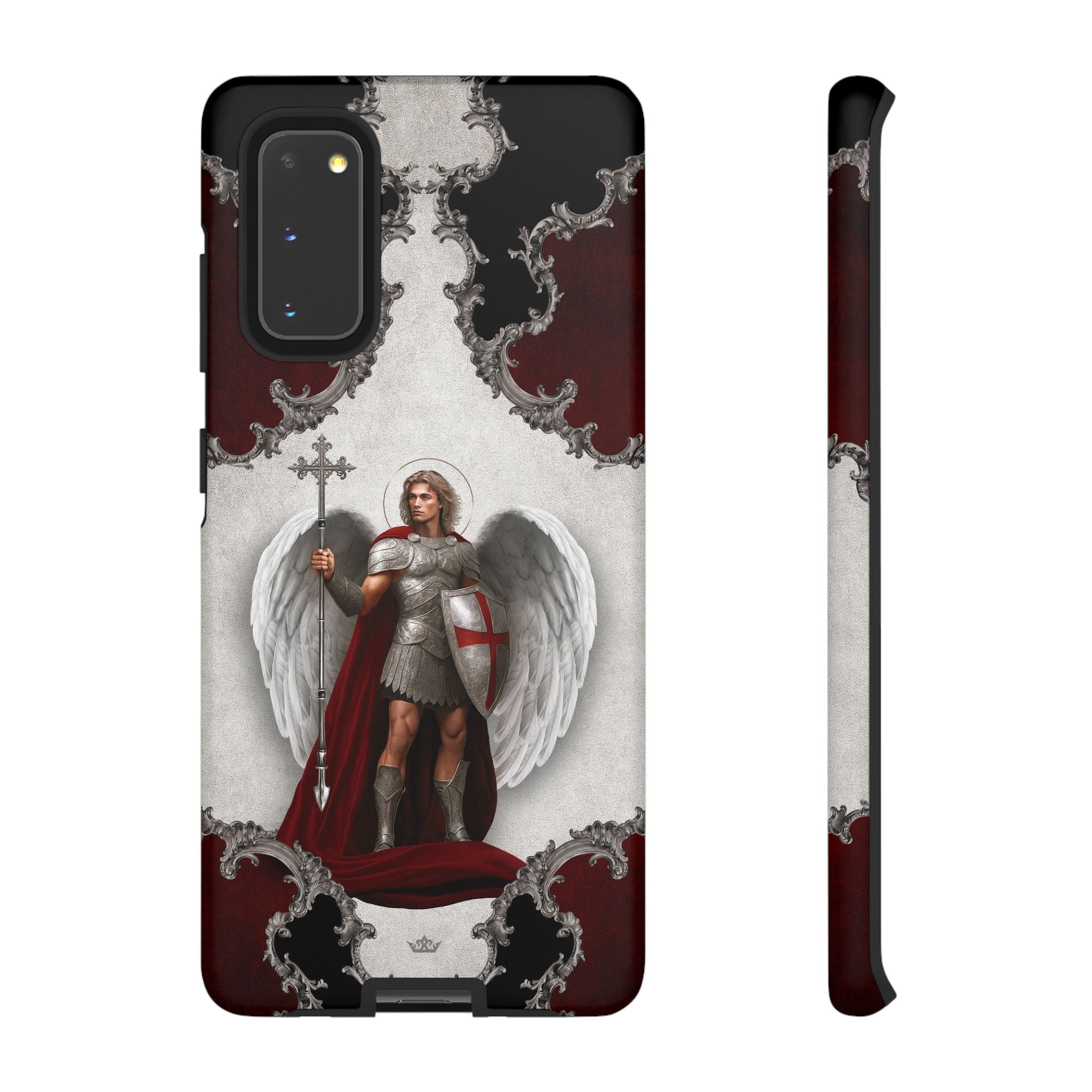 St. Michael the Archangel Victorious Hard Phone Case (Baroque)