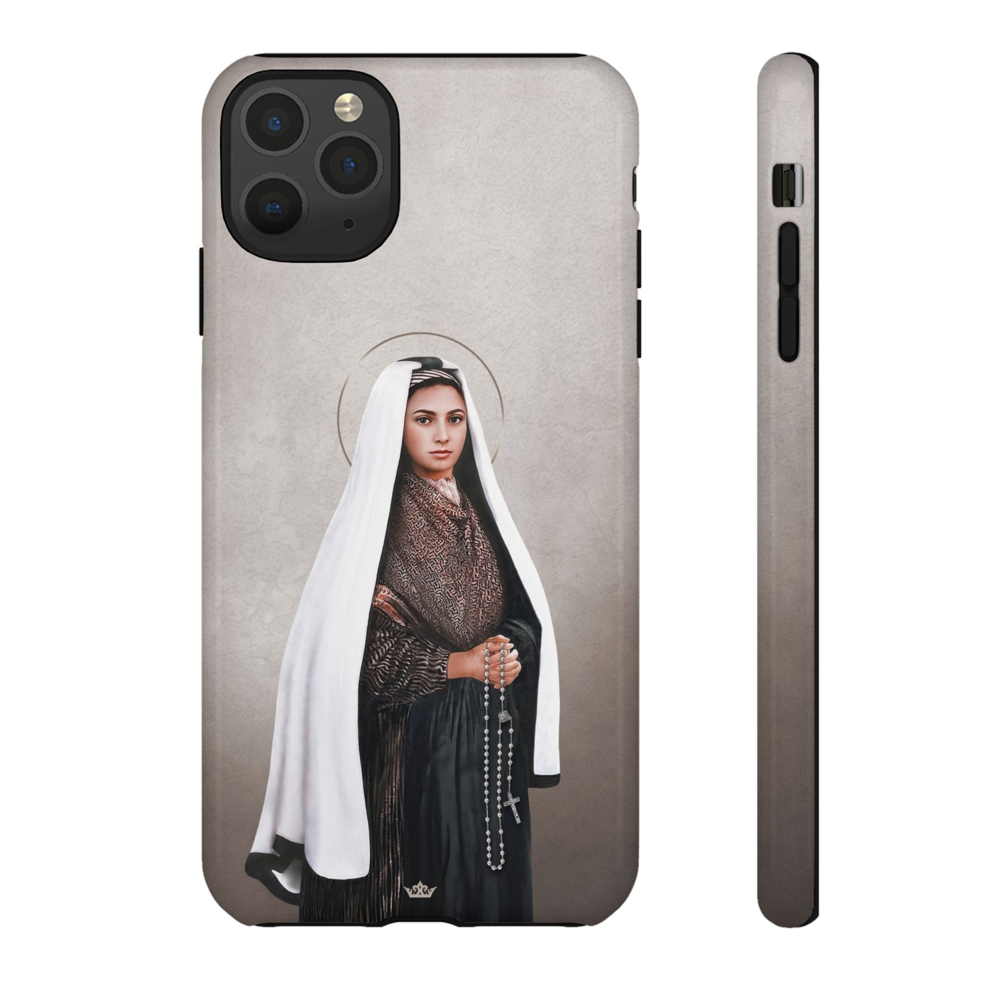 St. Bernadette Hard Phone Case (Light)