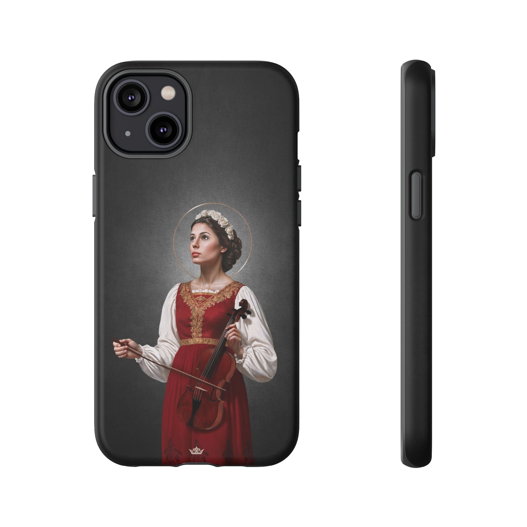 St. Cecilia Hard Phone Case (Dark)