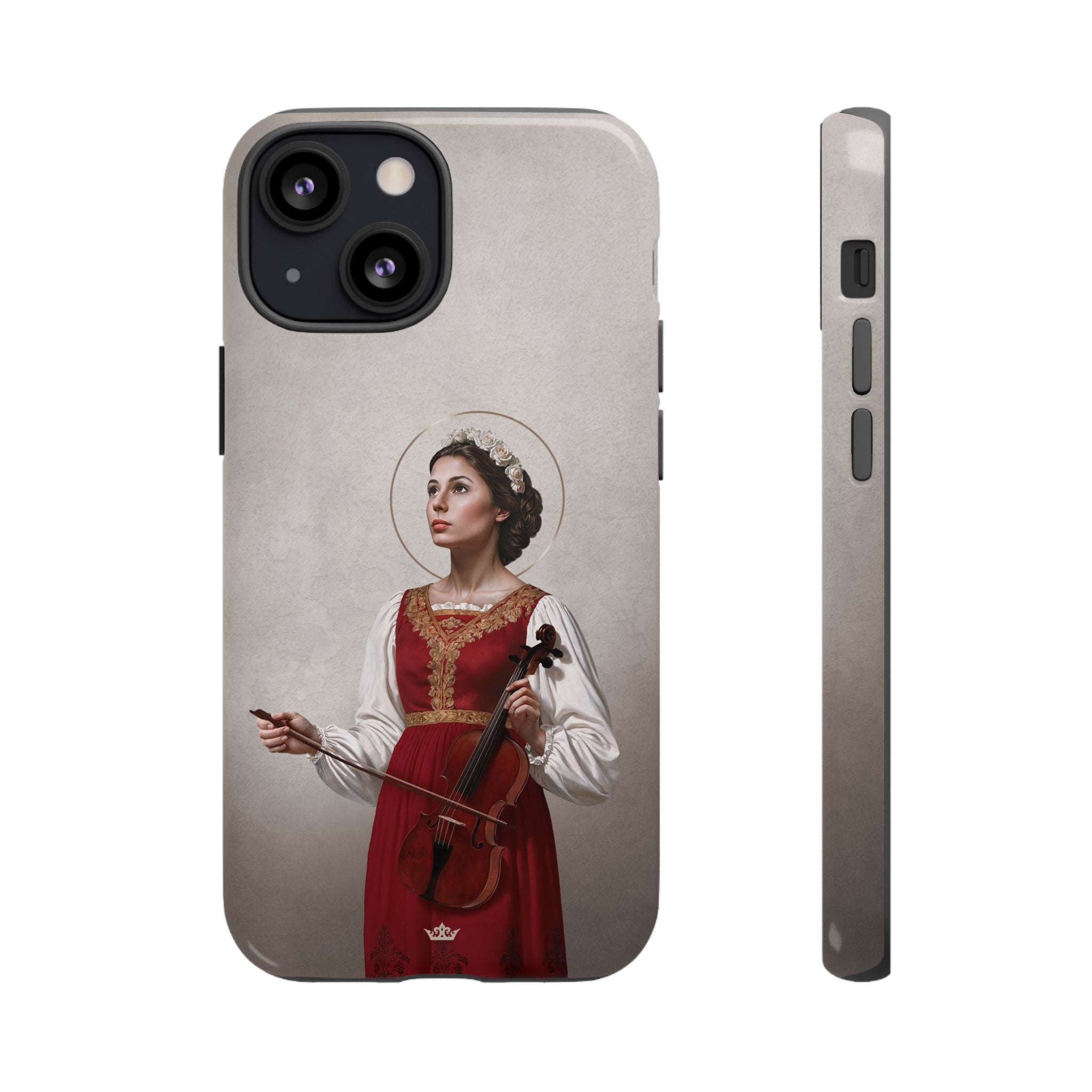 St. Cecilia Hard Phone Case (Light)