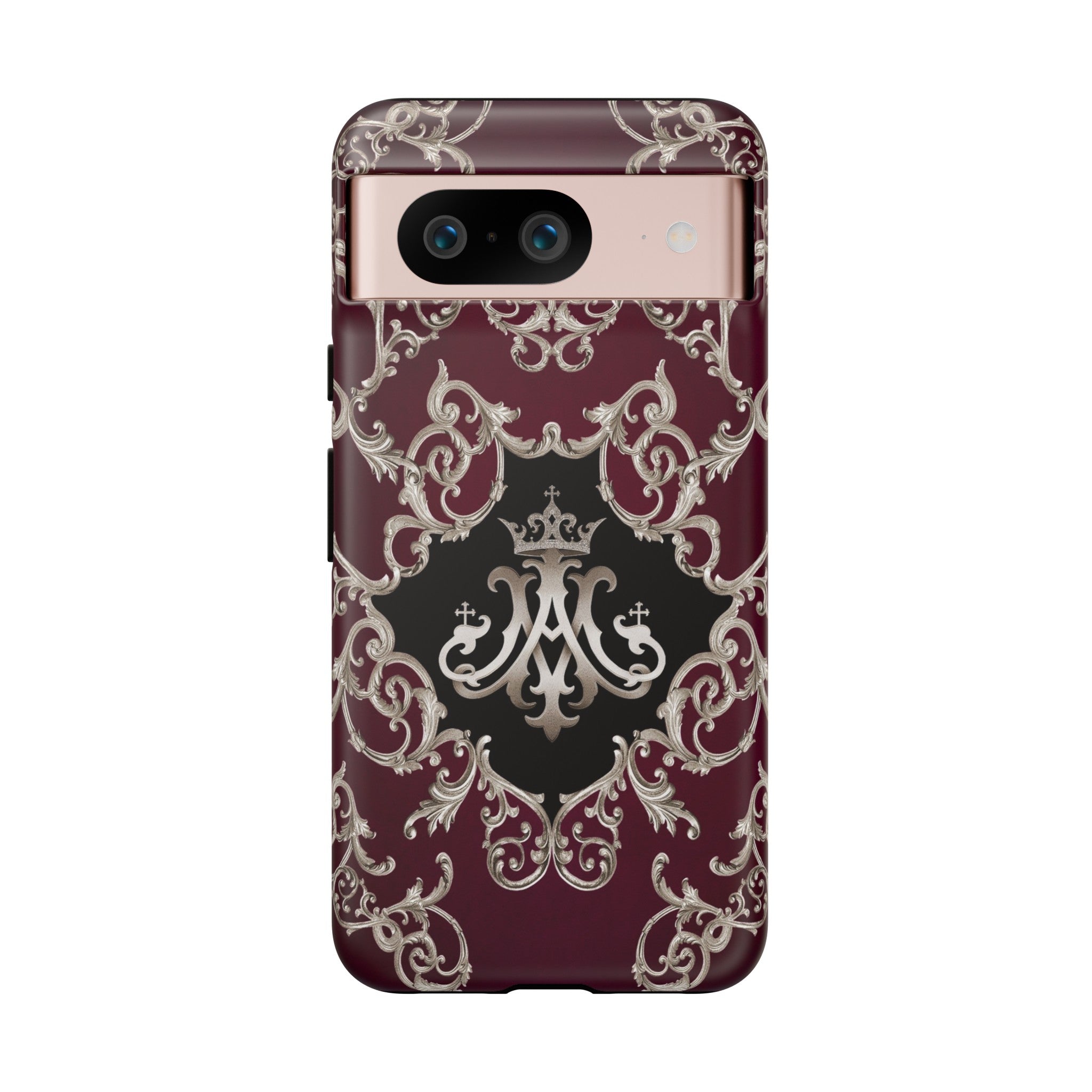 Ave Maria Hard Phone Case (Baroque Mahogany)