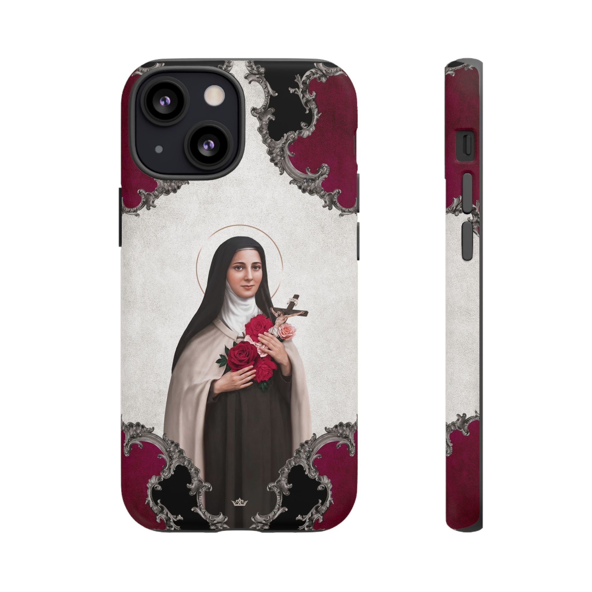 St. Therese of Lisieux Hard Phone Case (Baroque)