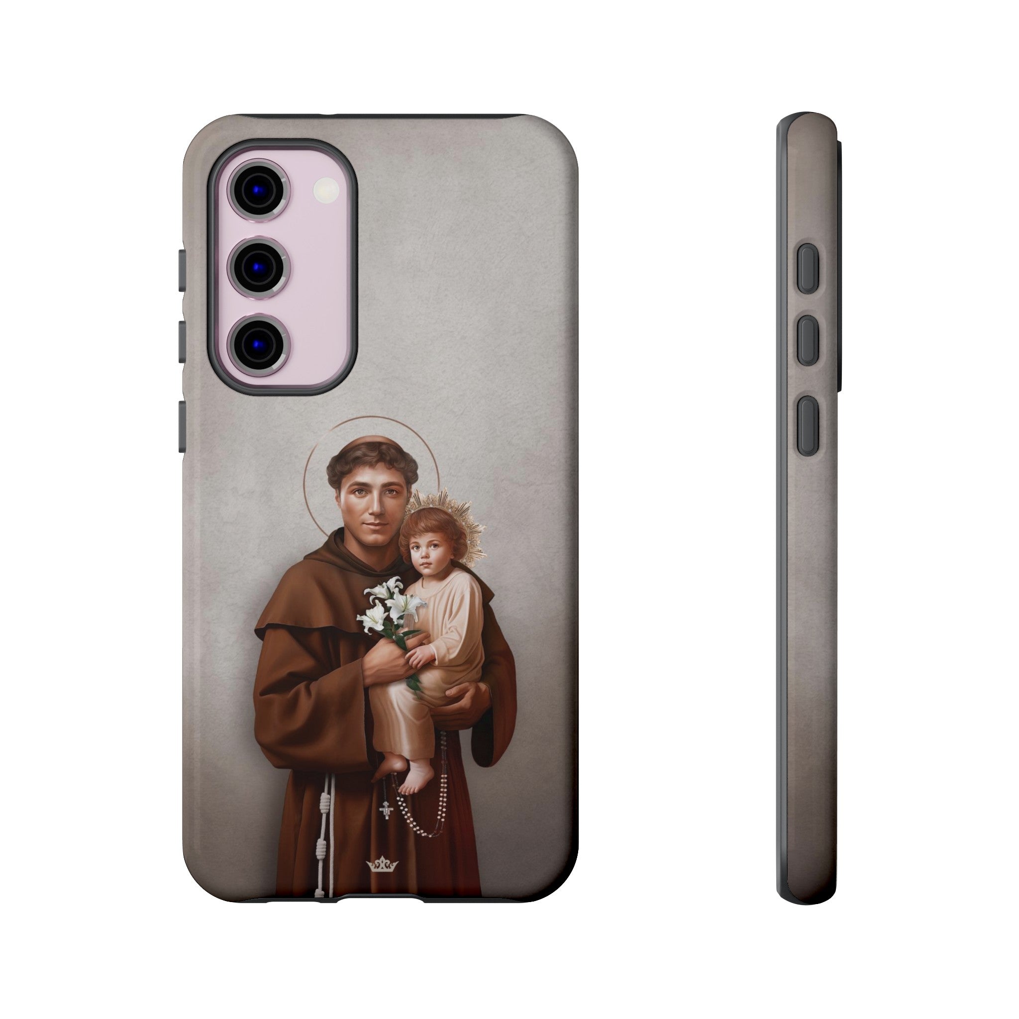 St. Anthony of Padua Hard Phone Case (Light)