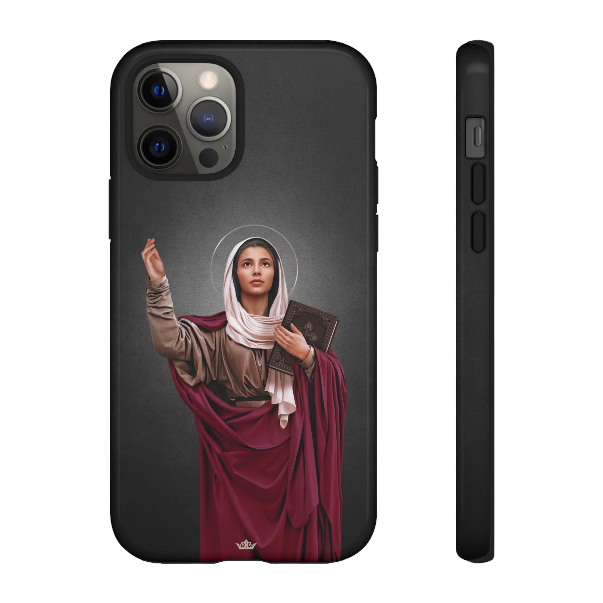 St. Monica Hard Phone Case (Dark)