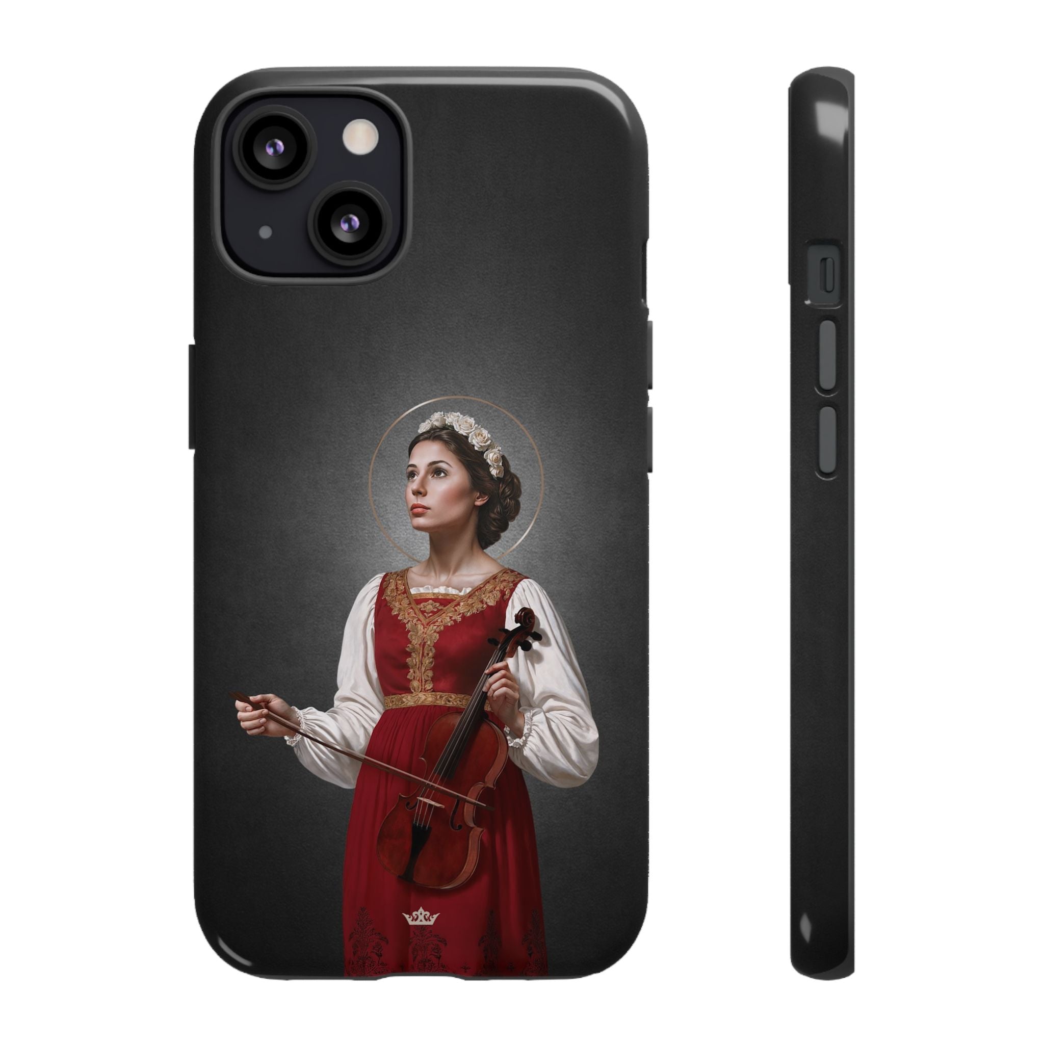 St. Cecilia Hard Phone Case (Dark)