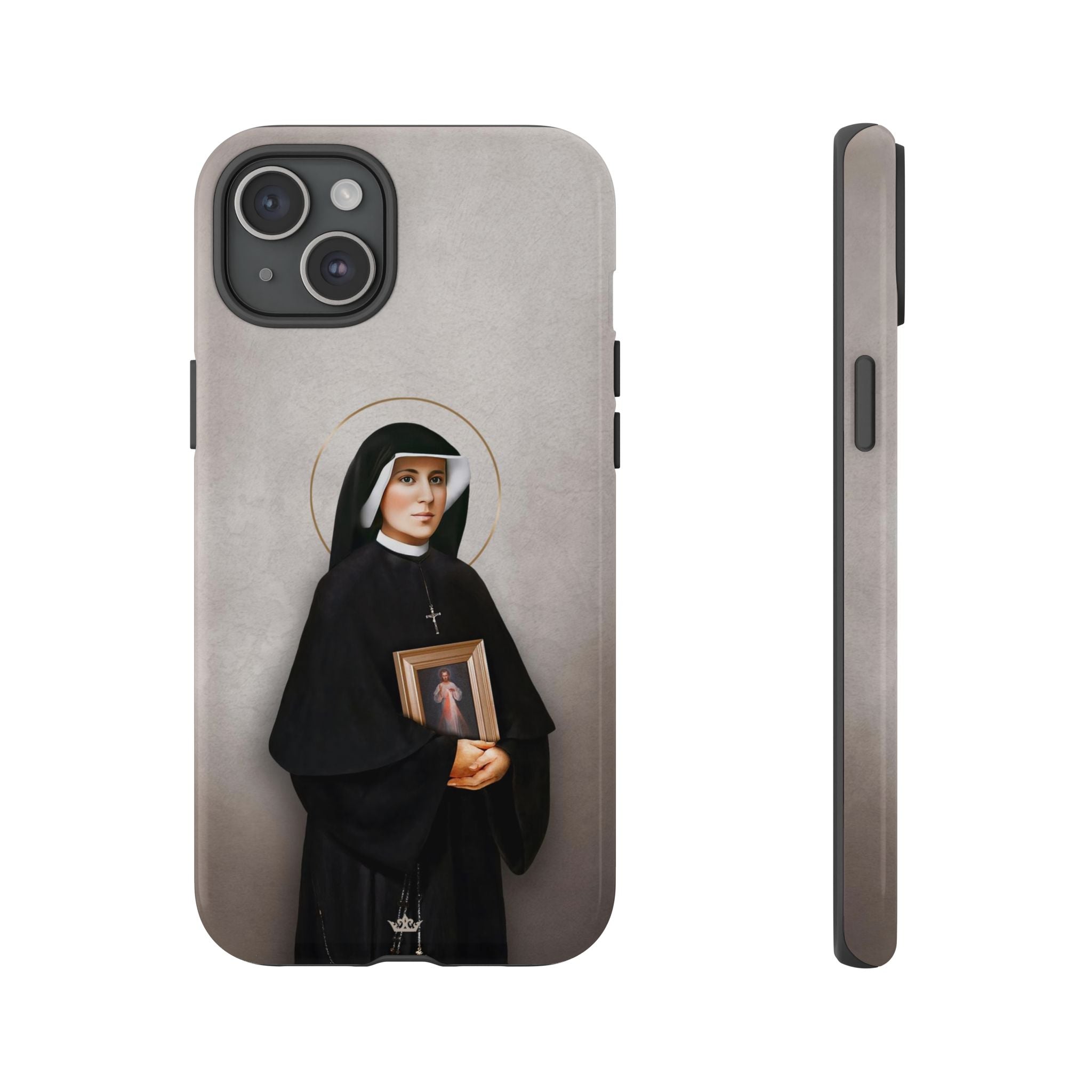 St. Faustina Hard Phone Case (Light)