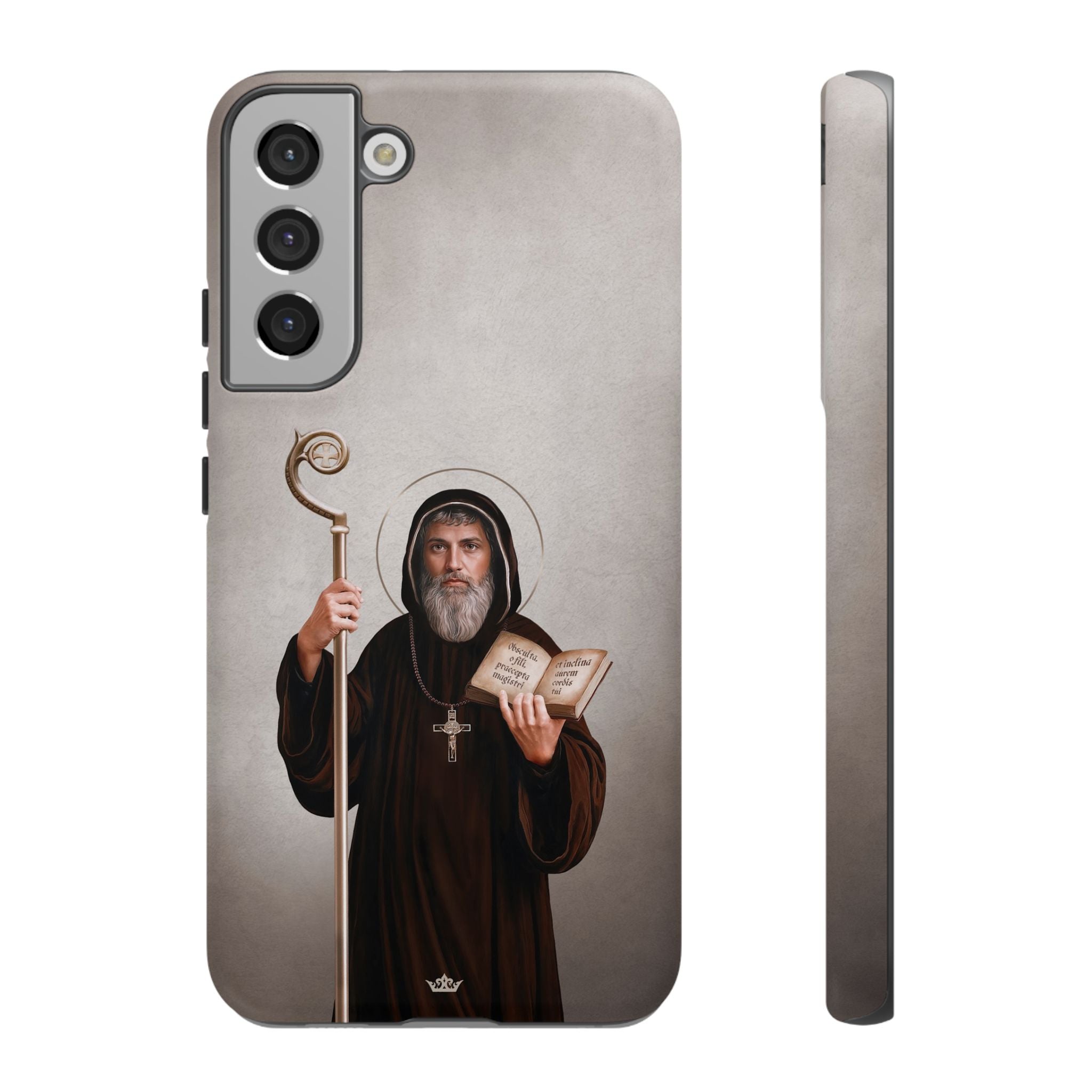 St. Benedict Hard Phone Case (Light)