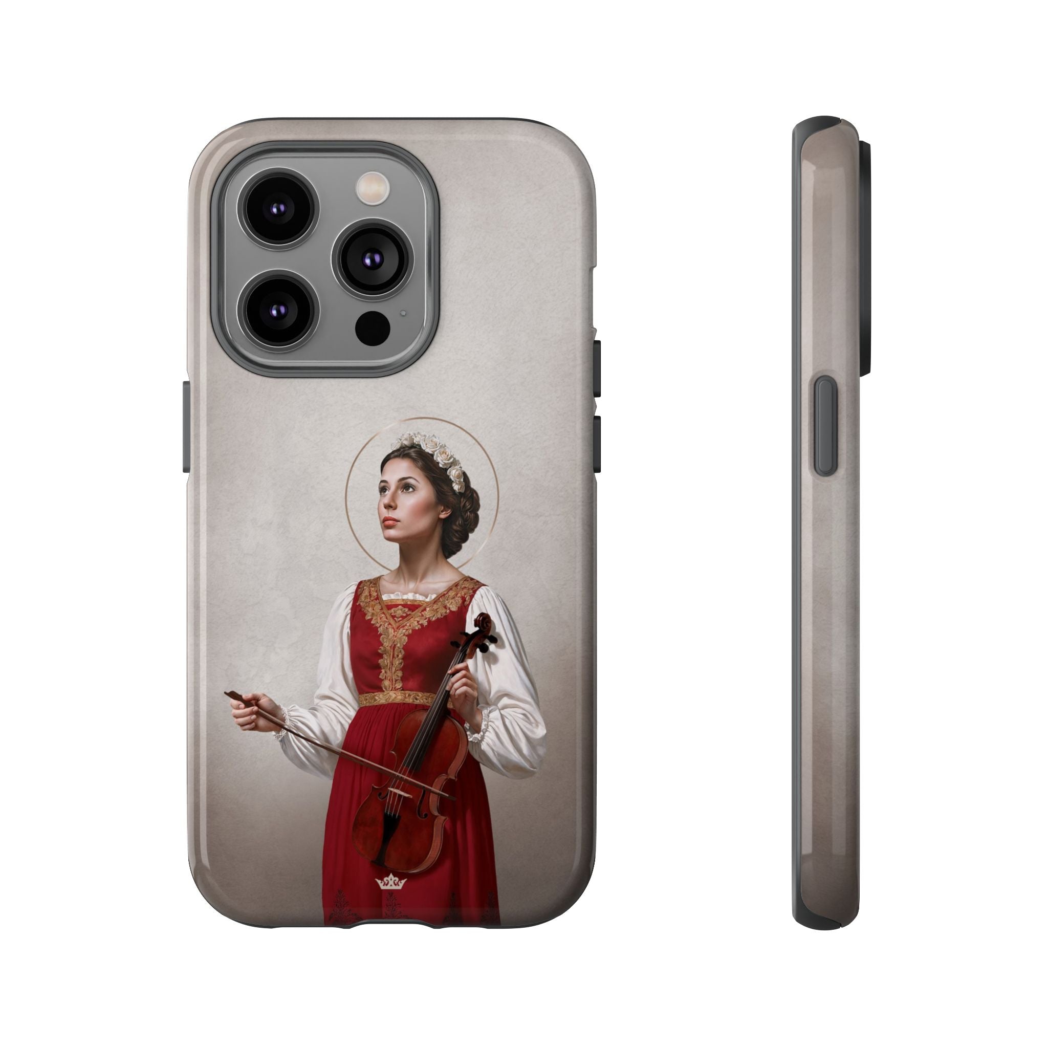 St. Cecilia Hard Phone Case (Light)