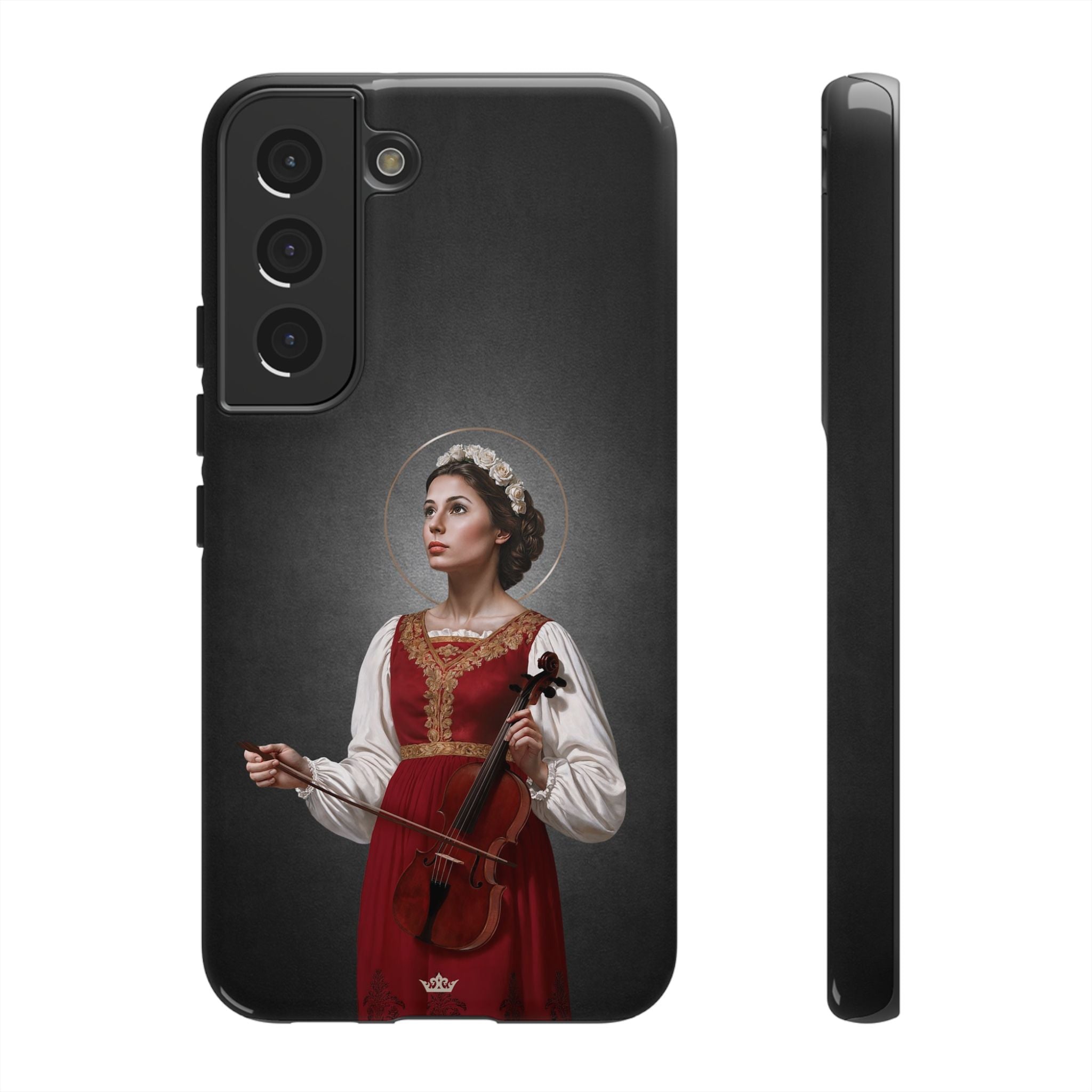 St. Cecilia Hard Phone Case (Dark)