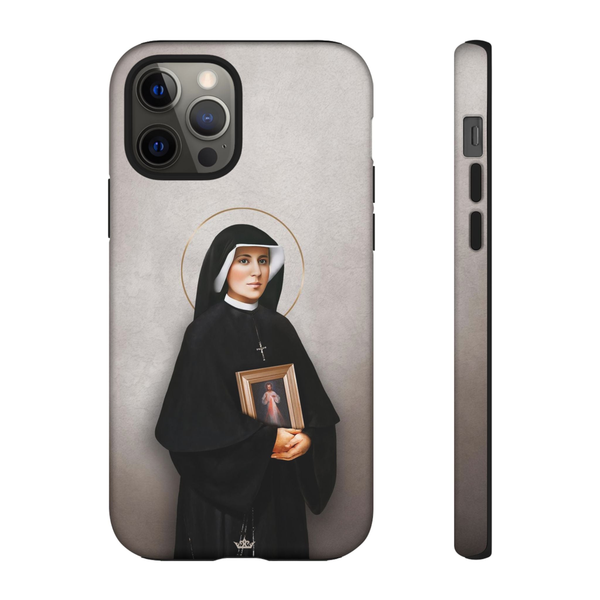 St. Faustina Hard Phone Case (Light)