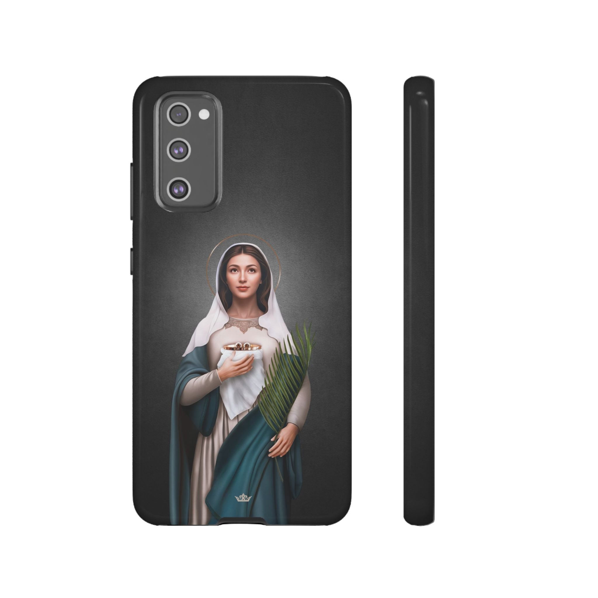 St. Lucy Hard Phone Case (Dark)