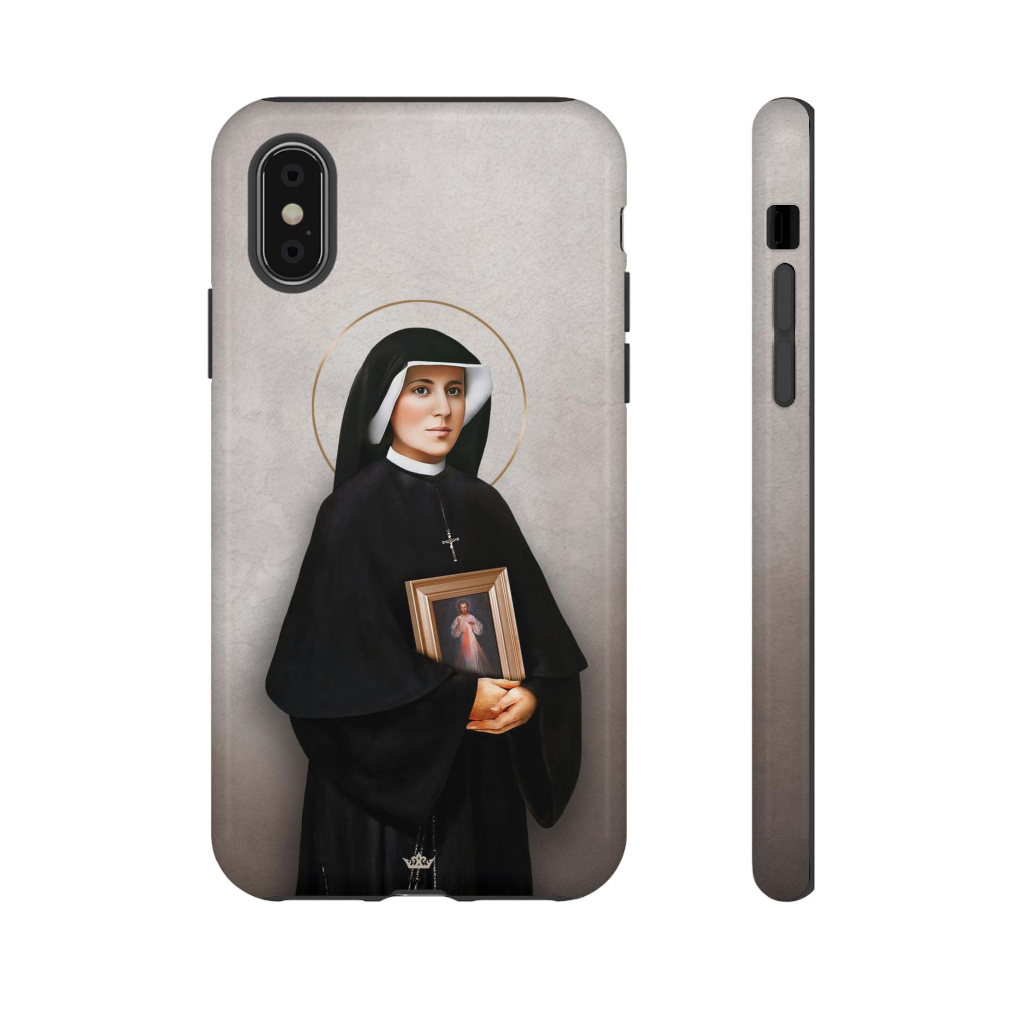 St. Faustina Hard Phone Case (Light)