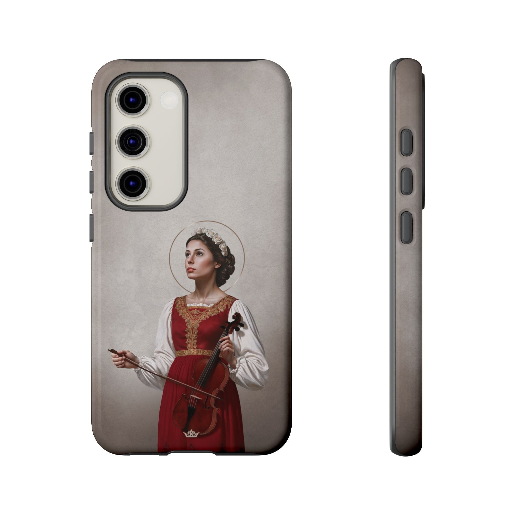 St. Cecilia Hard Phone Case (Light)