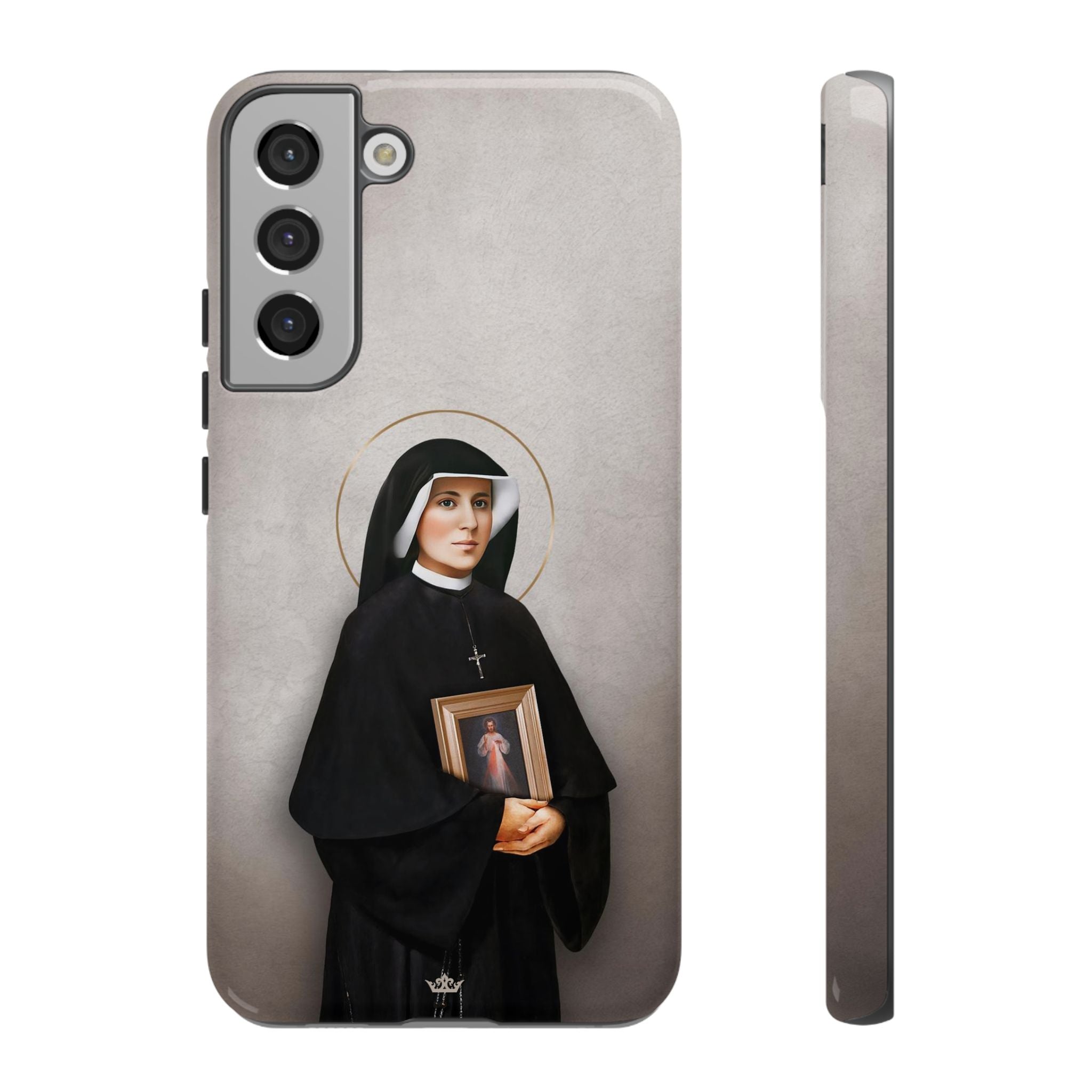 St. Faustina Hard Phone Case (Light)