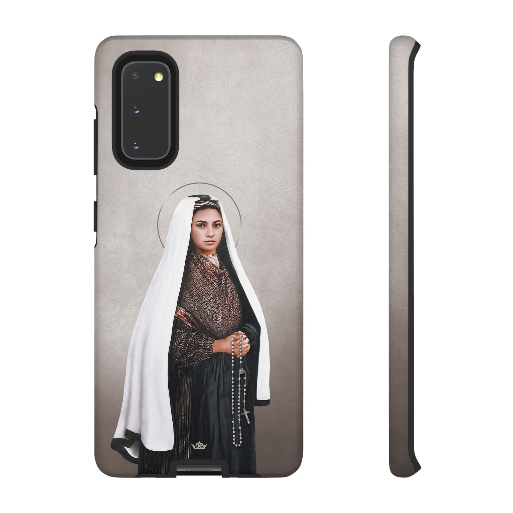 St. Bernadette Hard Phone Case (Light)