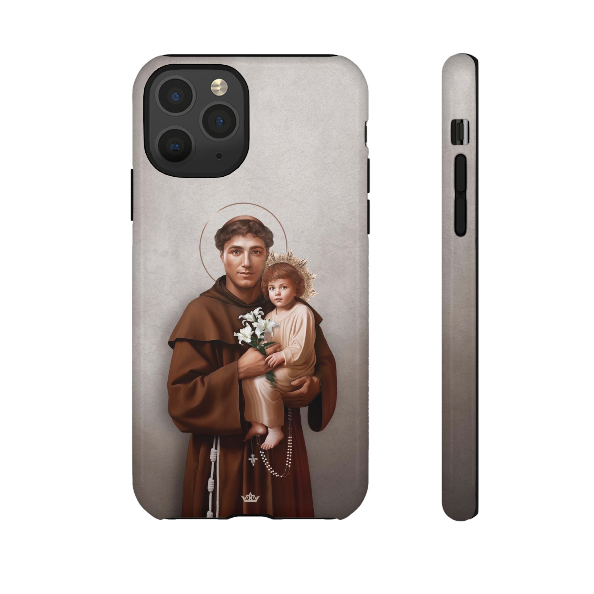 St. Anthony of Padua Hard Phone Case (Light)