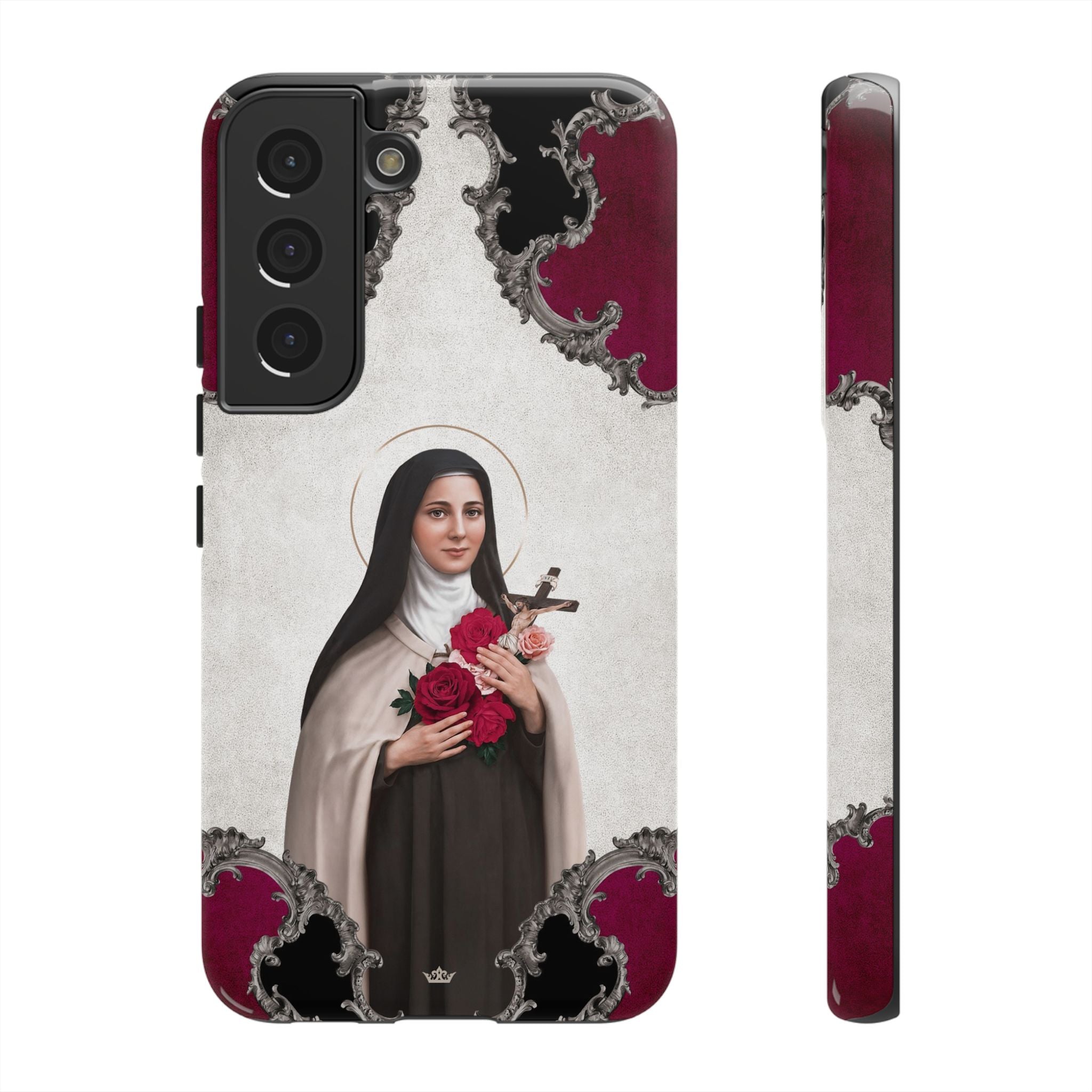 St. Therese of Lisieux Hard Phone Case (Baroque)