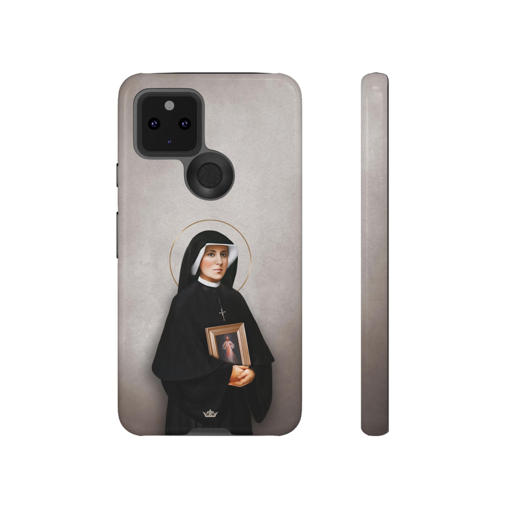 St. Faustina Hard Phone Case (Light)