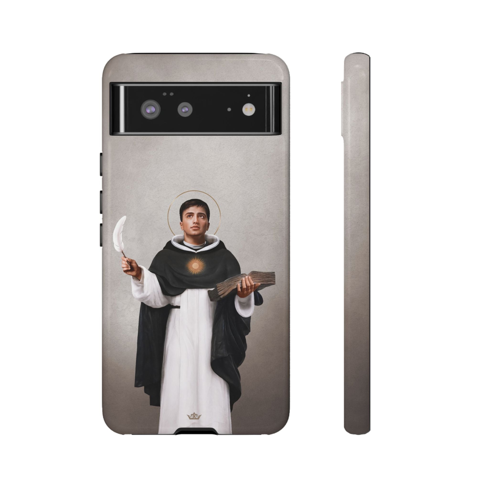 St. Thomas Aquinas Hard Phone Case (Light)