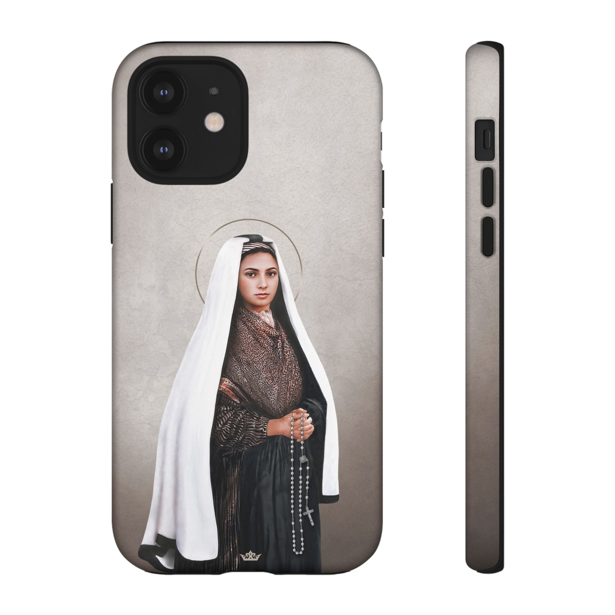 St. Bernadette Hard Phone Case (Light)